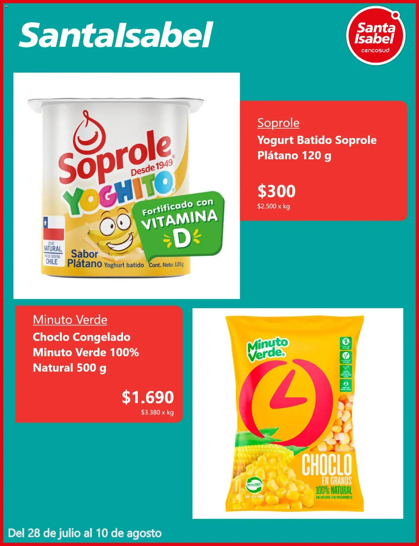 Santa Isabel Ofertas - folleto válido desde 27.07.2026 página 5 de 5