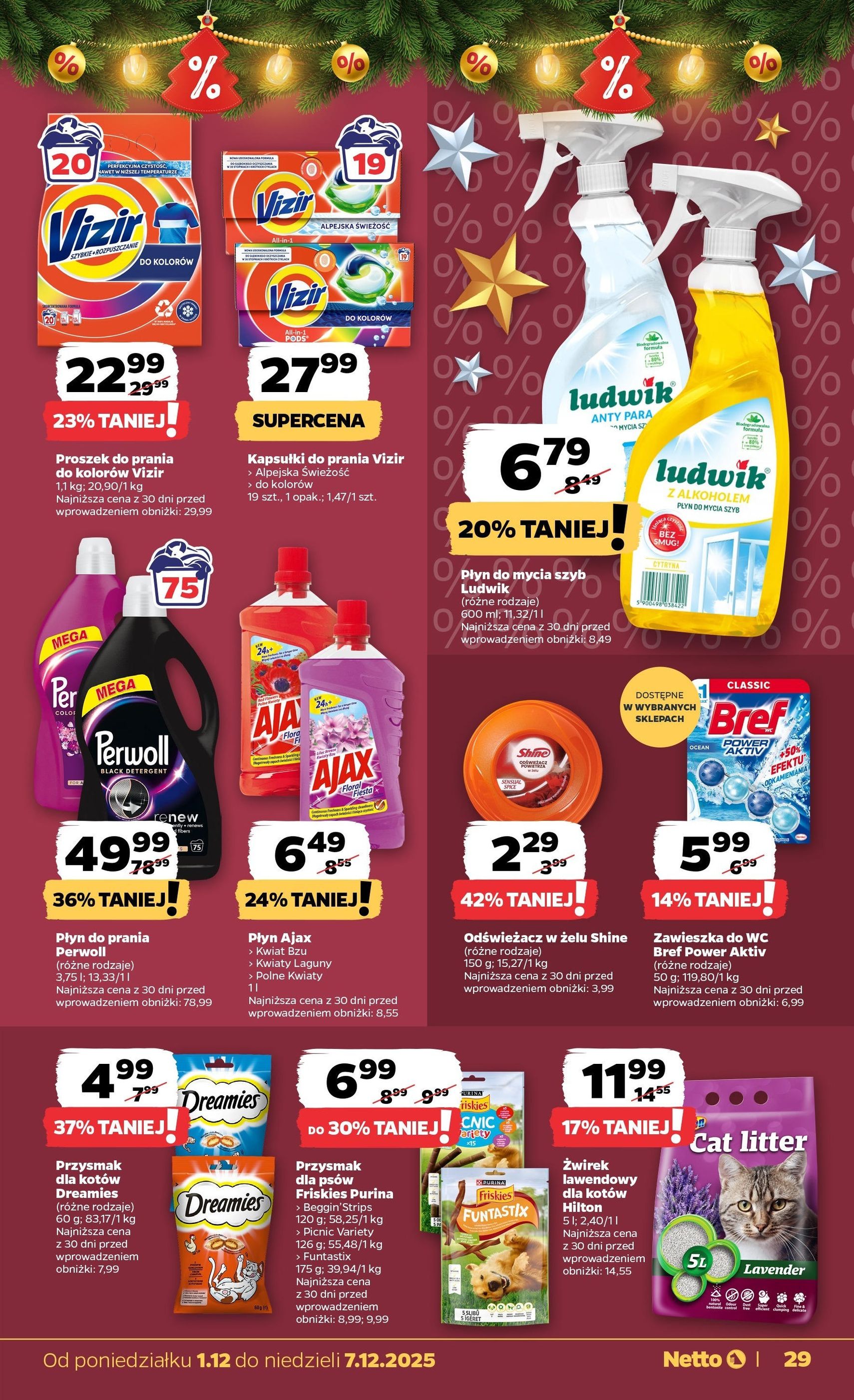 Netto gazetka - Spożywcza - ważny gazetka od 01.12.2025 strona 29 z 38