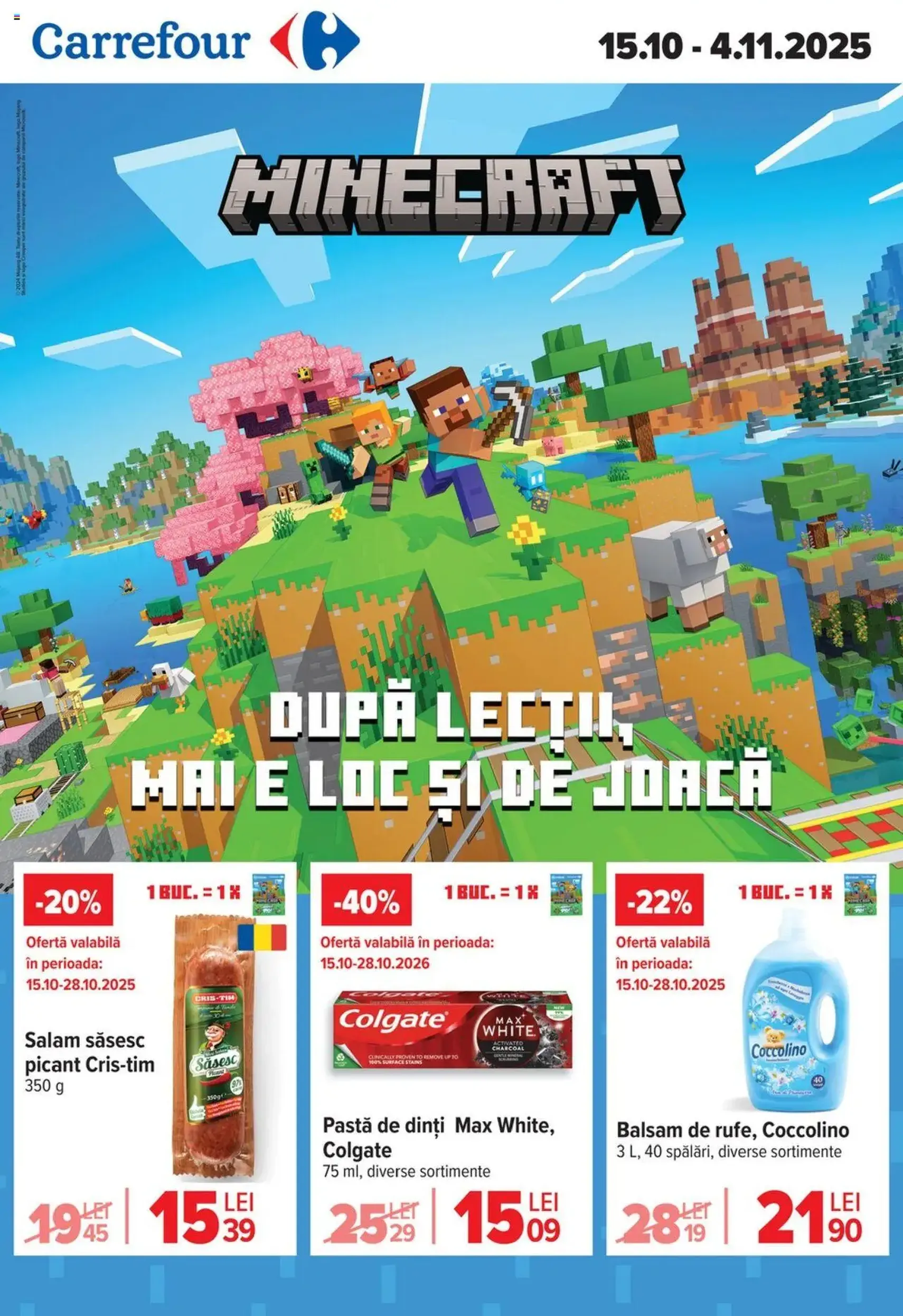Catalog Carrefour - cataloage valabile începând cu 15.10.2025 pagina 1 din 74 Catalog Carrefour - cataloage valabile începând cu 15.10.2025 pagina 1 din 74