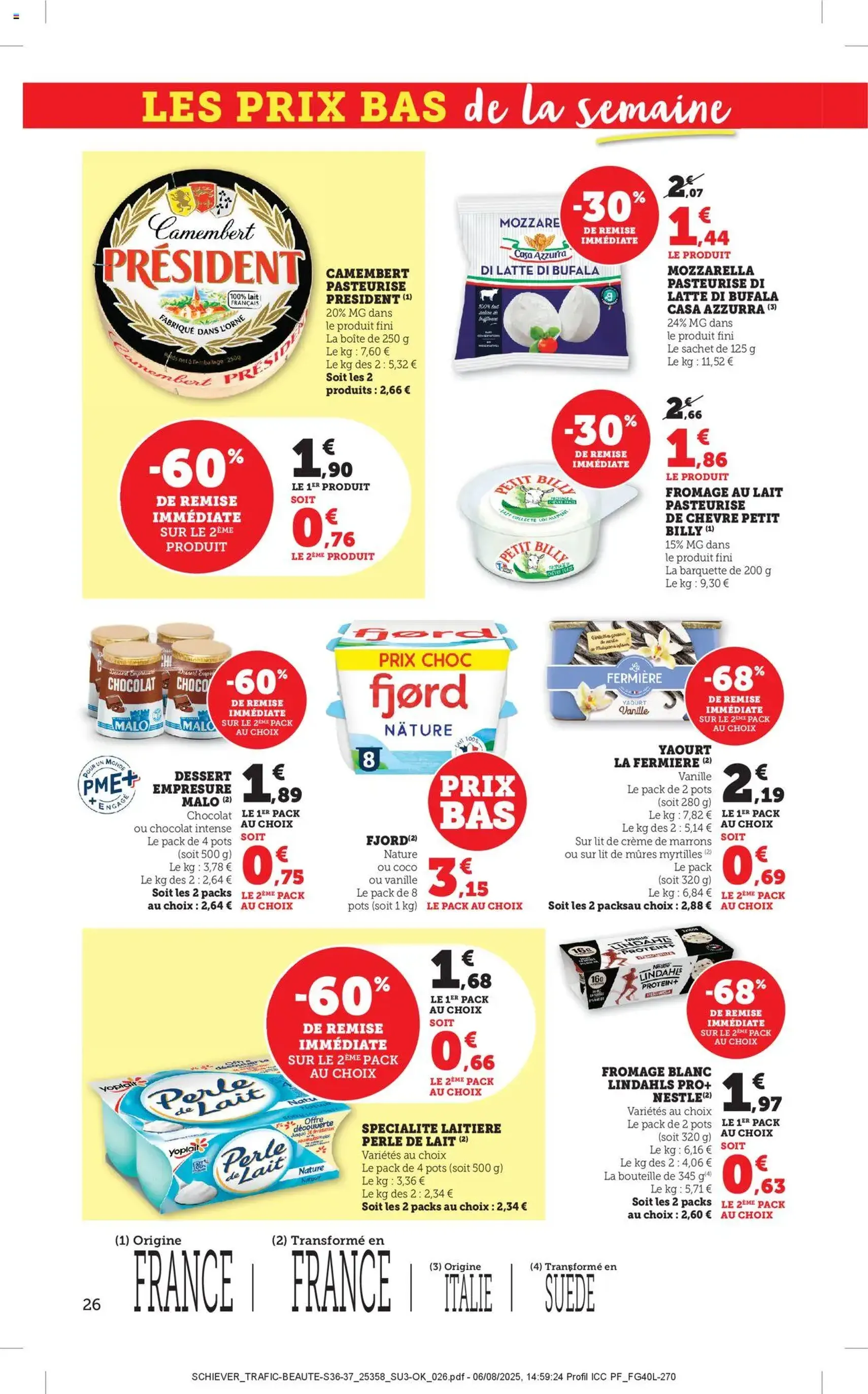 Bi1 catalogue - brochure valable à partir du 01/09/2025, page 26 sur 40