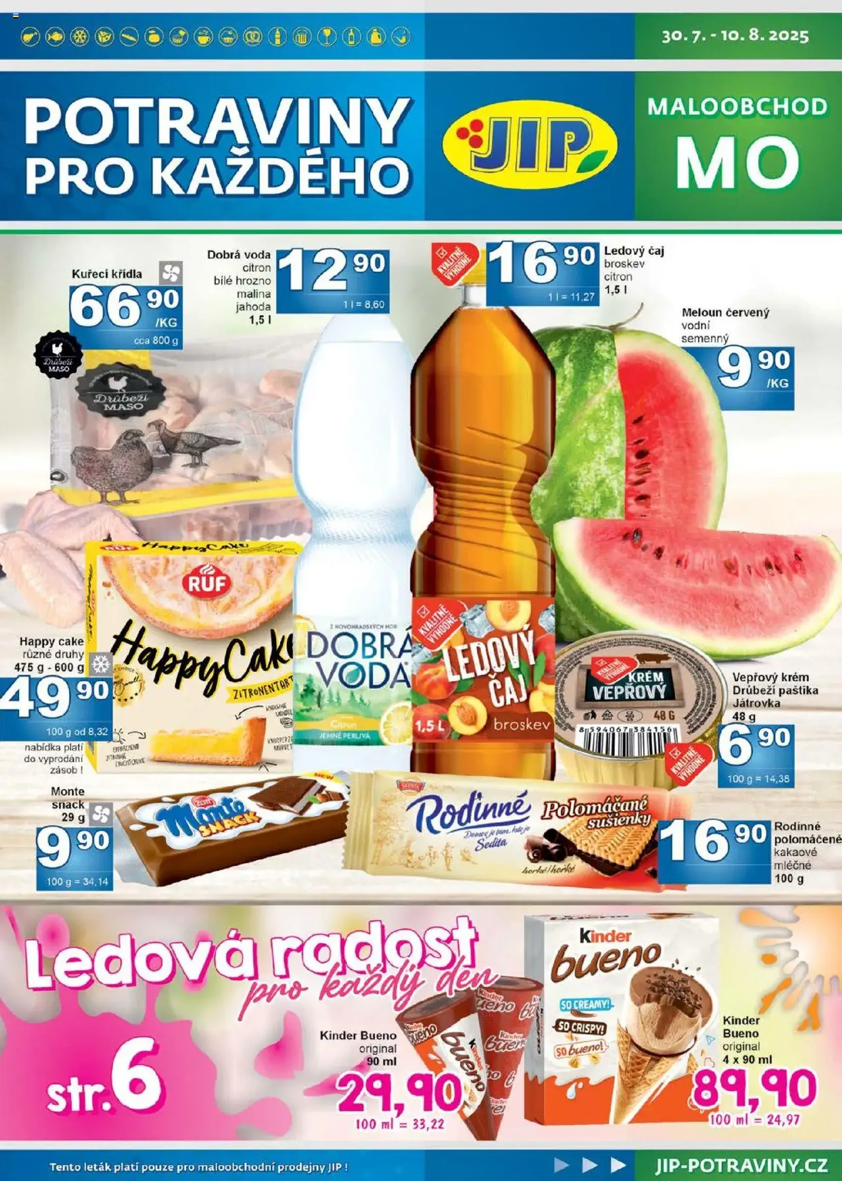 Jip leták - platný leták od 30.07.2025 strana 1 z 12 Jip leták - platný leták od 30.07.2025 strana 1 z 12