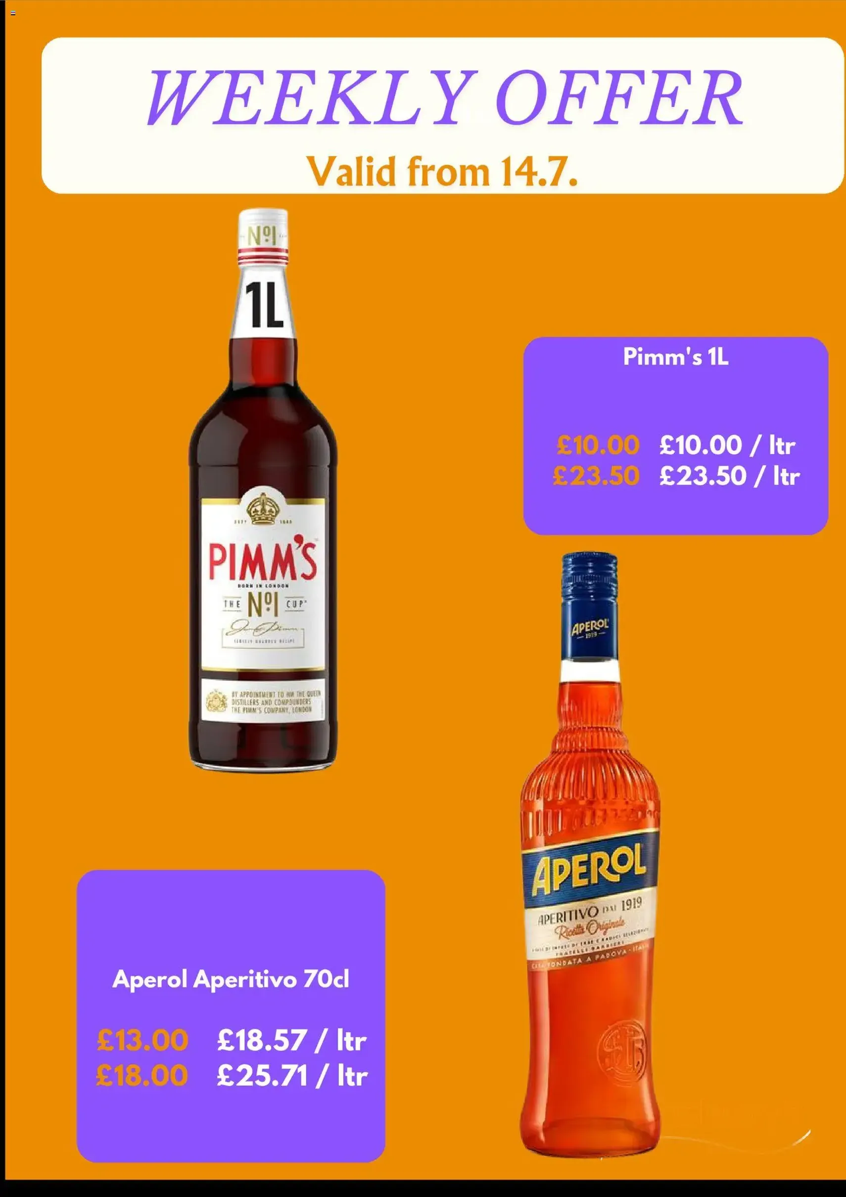 Sainsbury's - Offers - valid flyer from 14/07/2026, page 5 of 5
