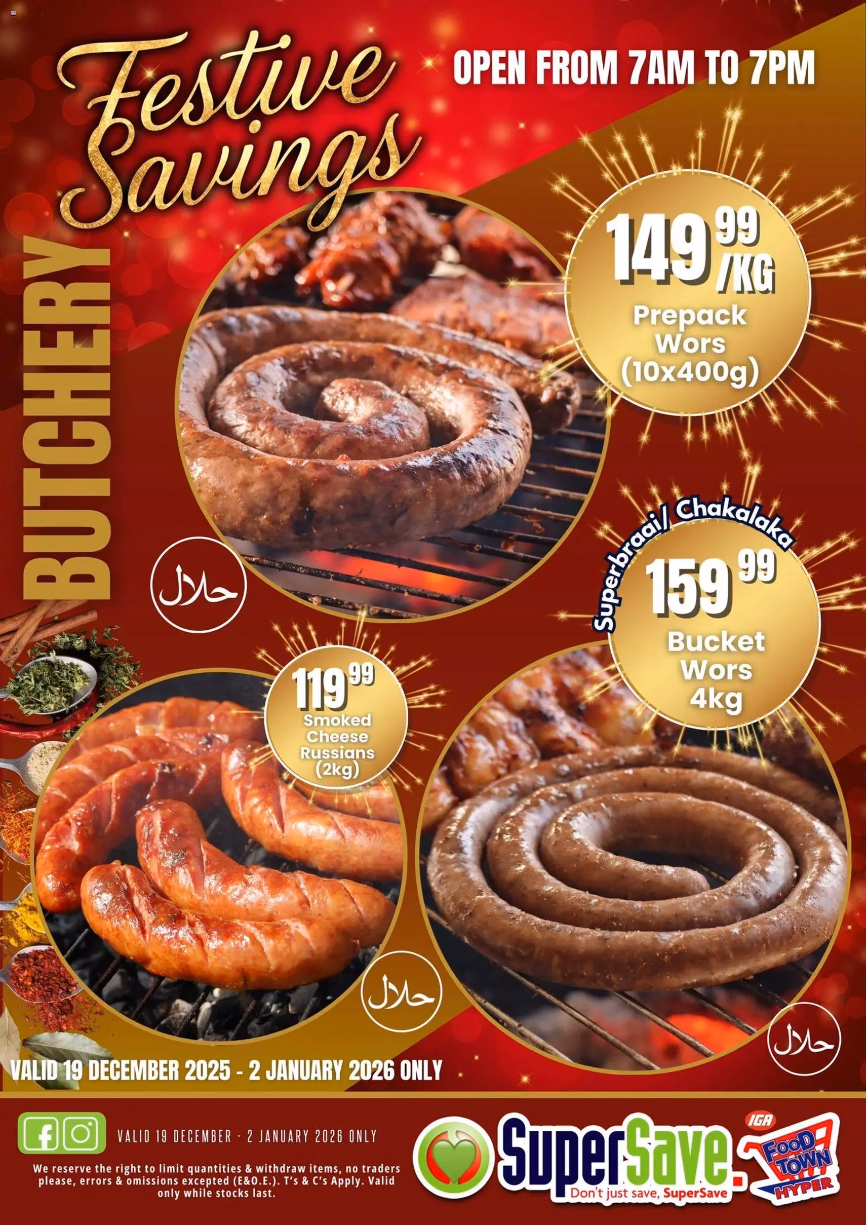 Super Save Butchery Deals - valid flyer from 19/12/2025, page 3 of 4