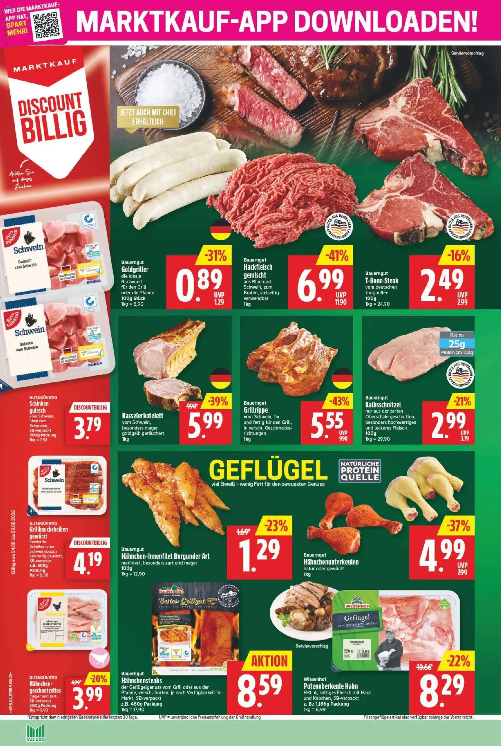 Marktkauf Prospekt - Gültiger Prospekt ab 24.08.2026, Seite 6 von insgesamt 33