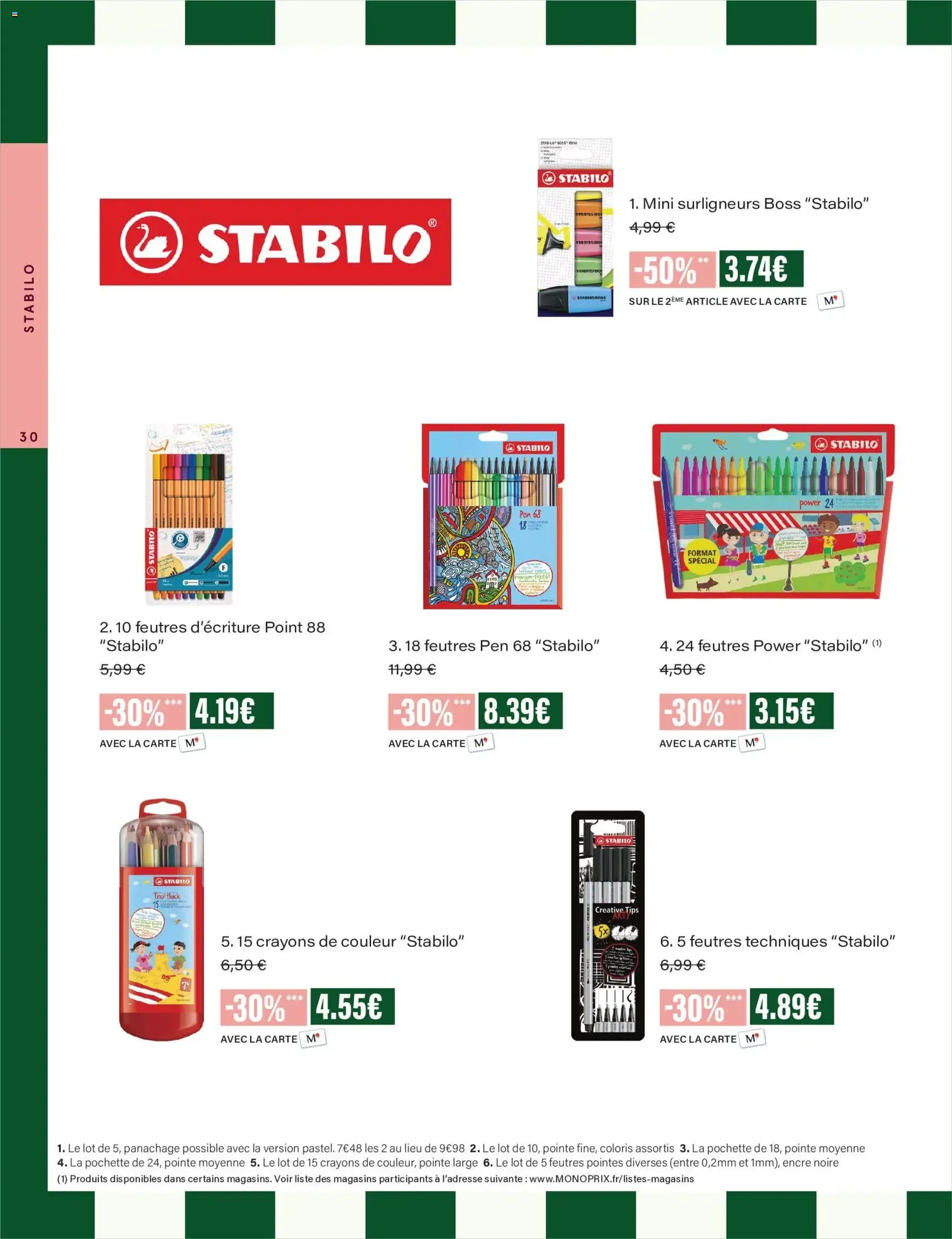 Monoprix - Guide de rentree - brochure valable à partir du 04/08/2026, page 30 sur 42
