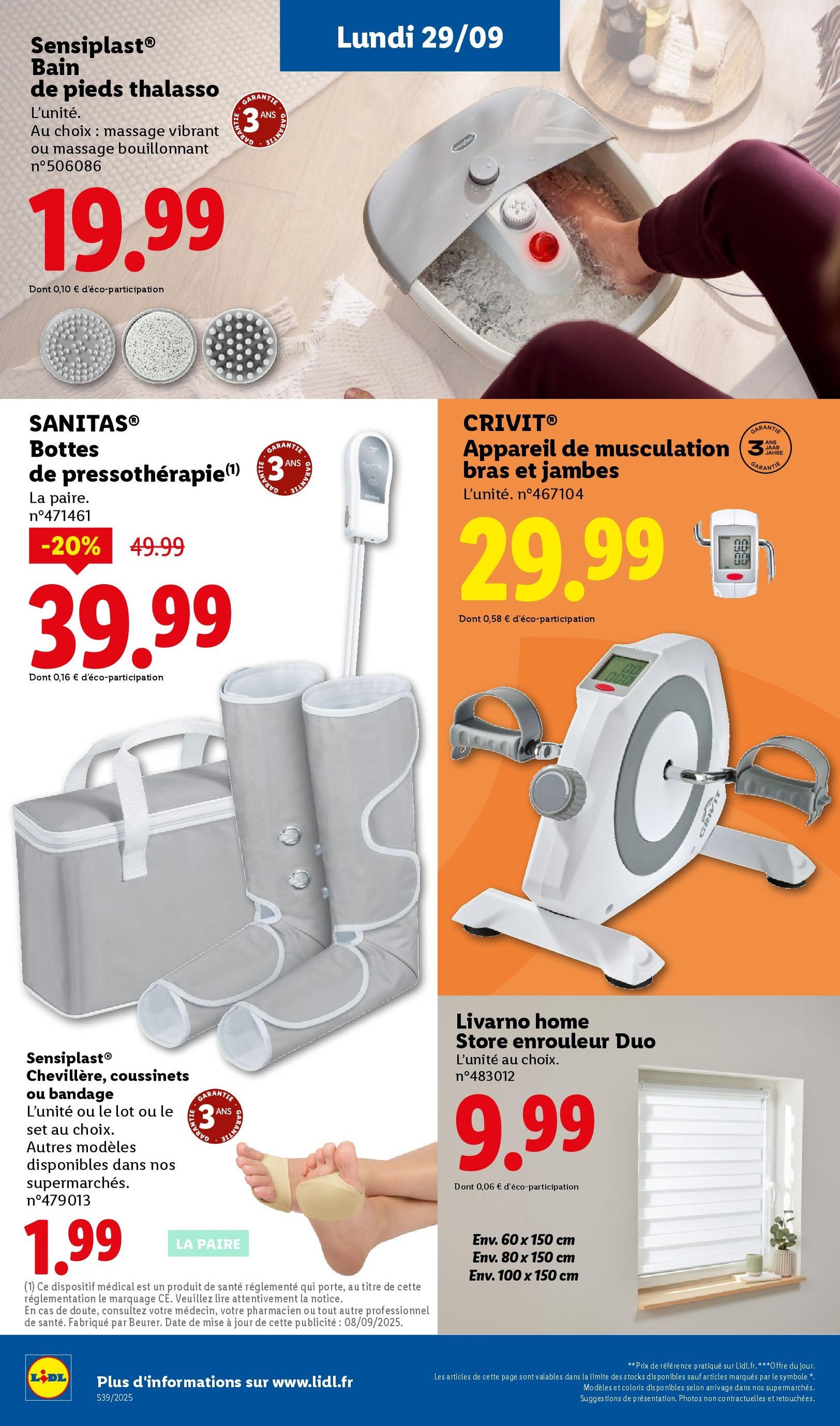 LIDL catalogue semaine 39 - brochure valable à partir du 25/09/2025, page 60 sur 73
