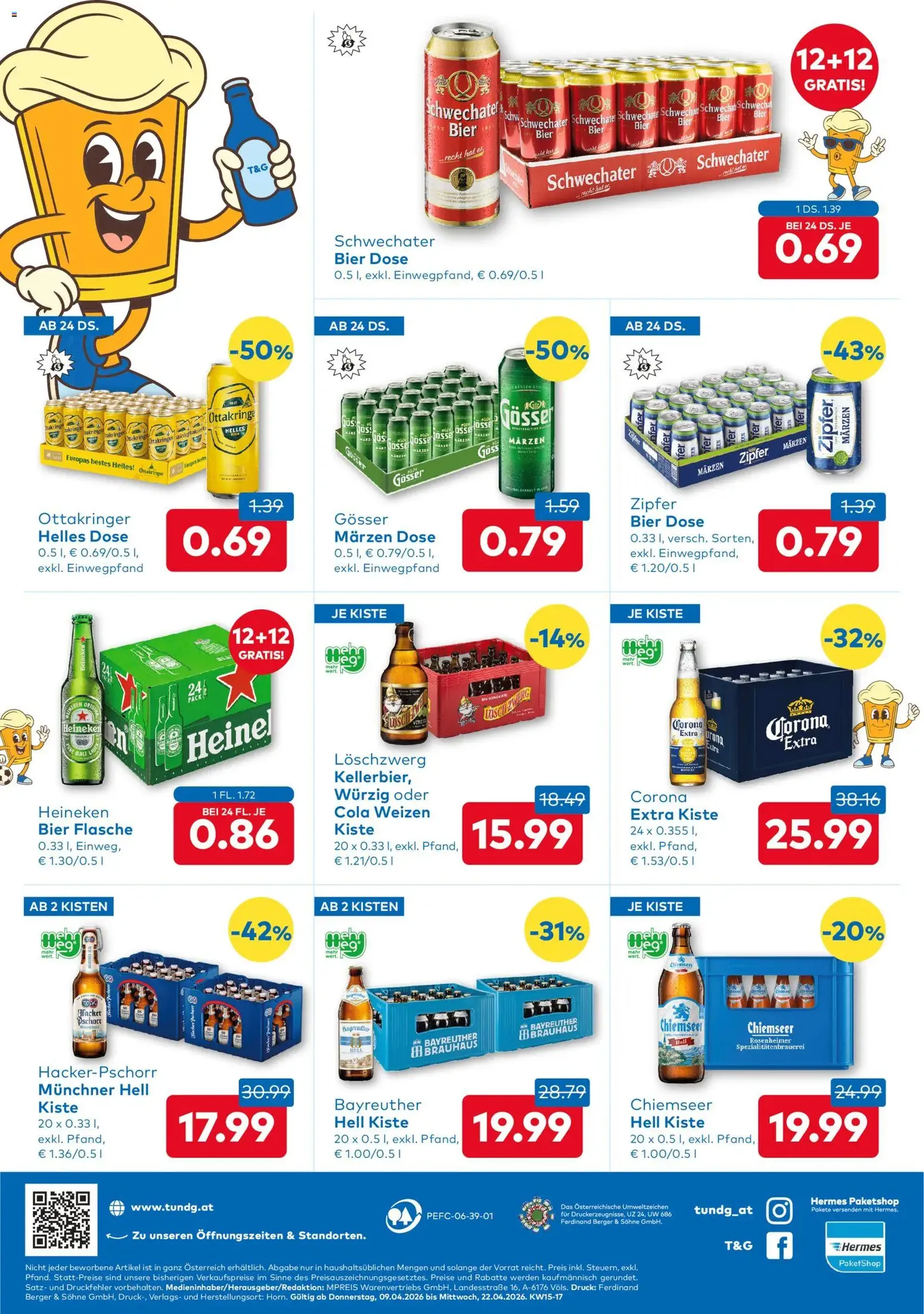 T&G Flugblatt - Gültiger Prospekt ab 09.04.2026, Seite 8 von insgesamt 10