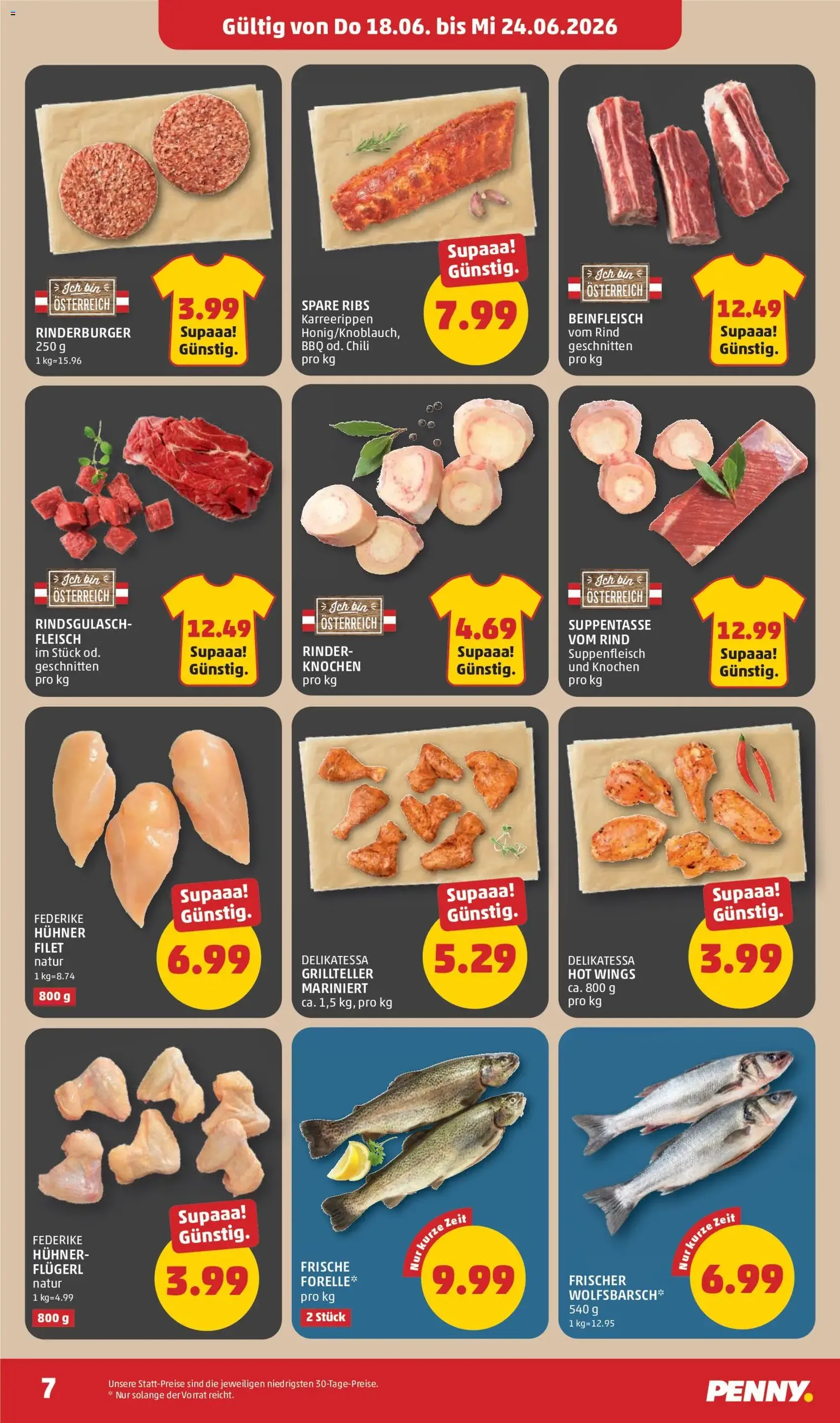 Penny Markt Schmankerl Post - Gültiger Prospekt ab 18.06.2026, Seite 7 von insgesamt 32