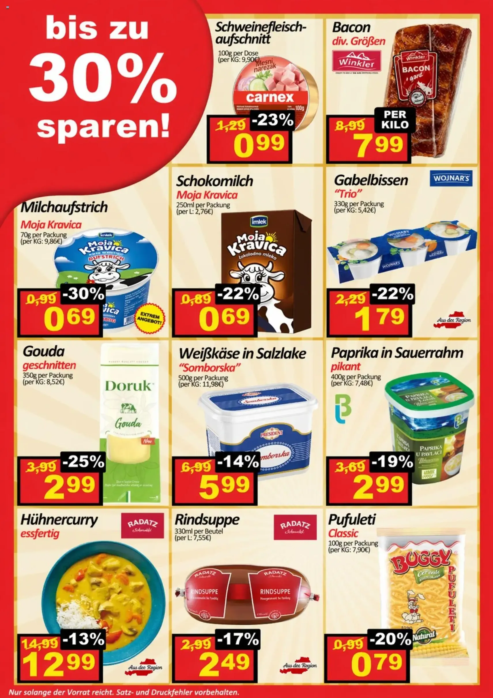 Wurstico Abholmarkt Flugblatt - Gültiger Prospekt ab 23.04.2026, Seite 2 von insgesamt 4