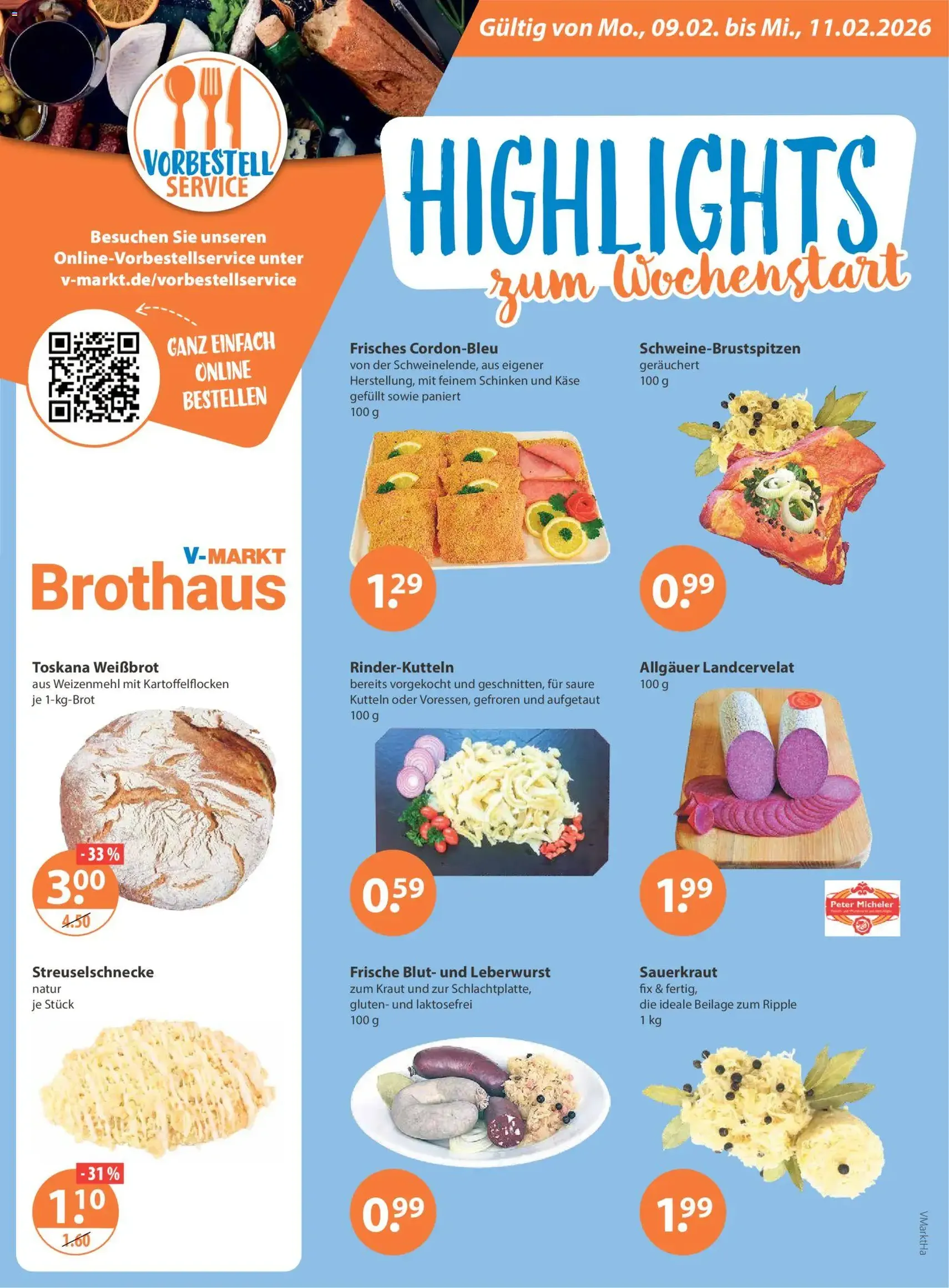 V-Markt - Hallertau / Oberpfalz - Gültiger Prospekt ab 05.02.2026, Seite 22 von insgesamt 26