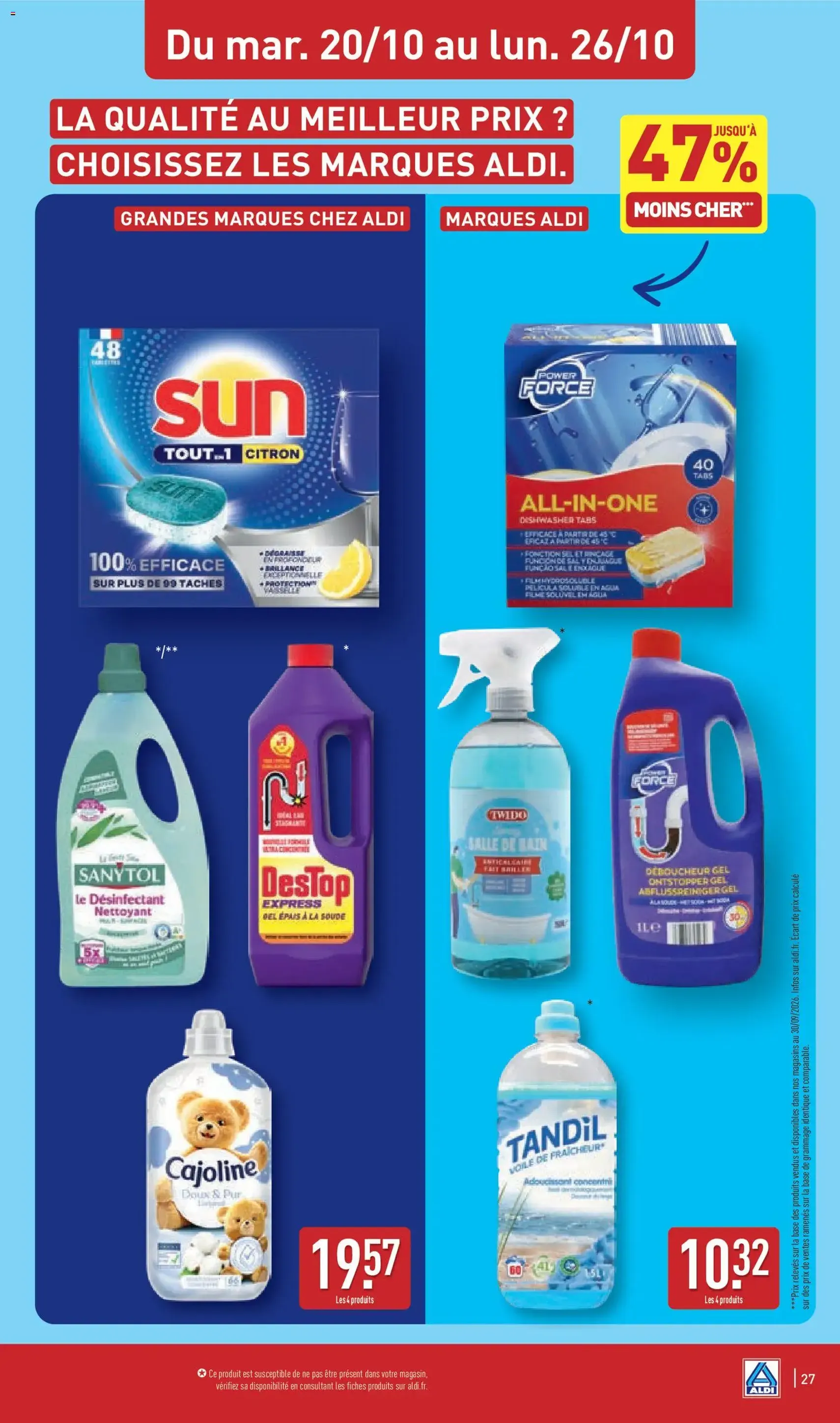 Aldi catalogue - brochure valable à partir du 20/10/2026, page 29 sur 47