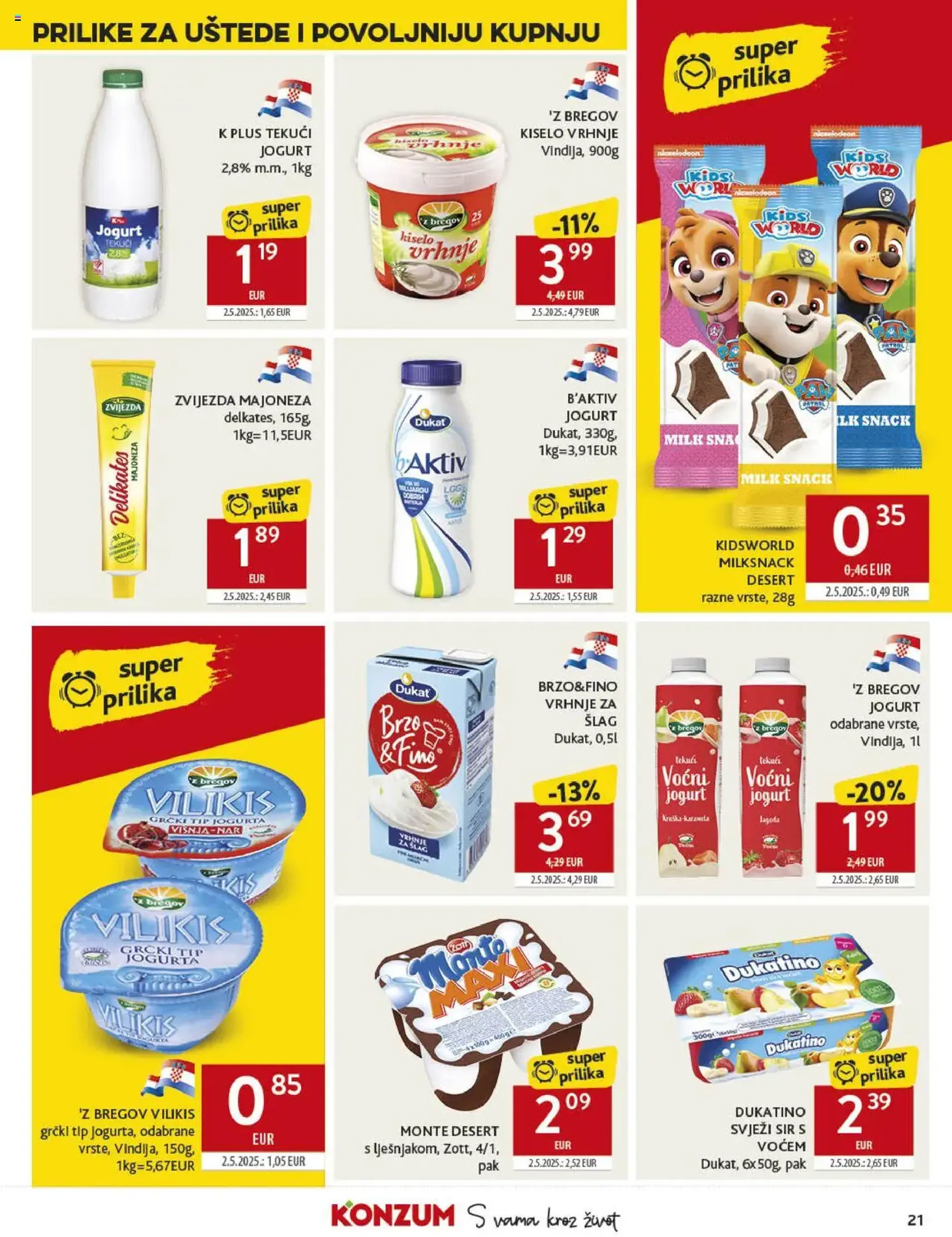 Konzum HR Akciós újság - 2025.09.10. érvényes szórólap 21 oldal 51 oldalból