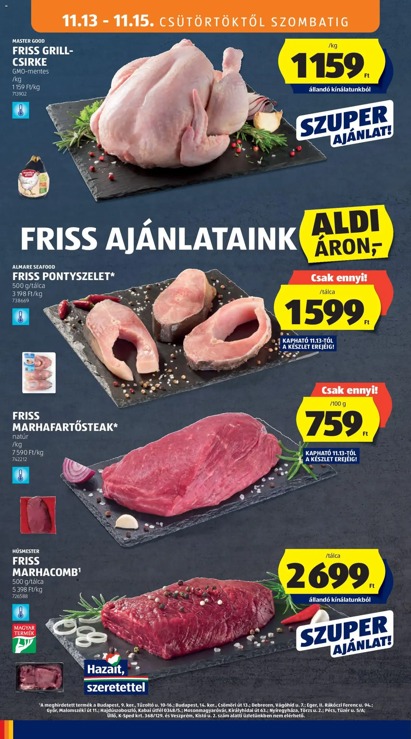 Aldi Akciós újság - 2025.11.13. érvényes szórólap 10 oldal 59 oldalból