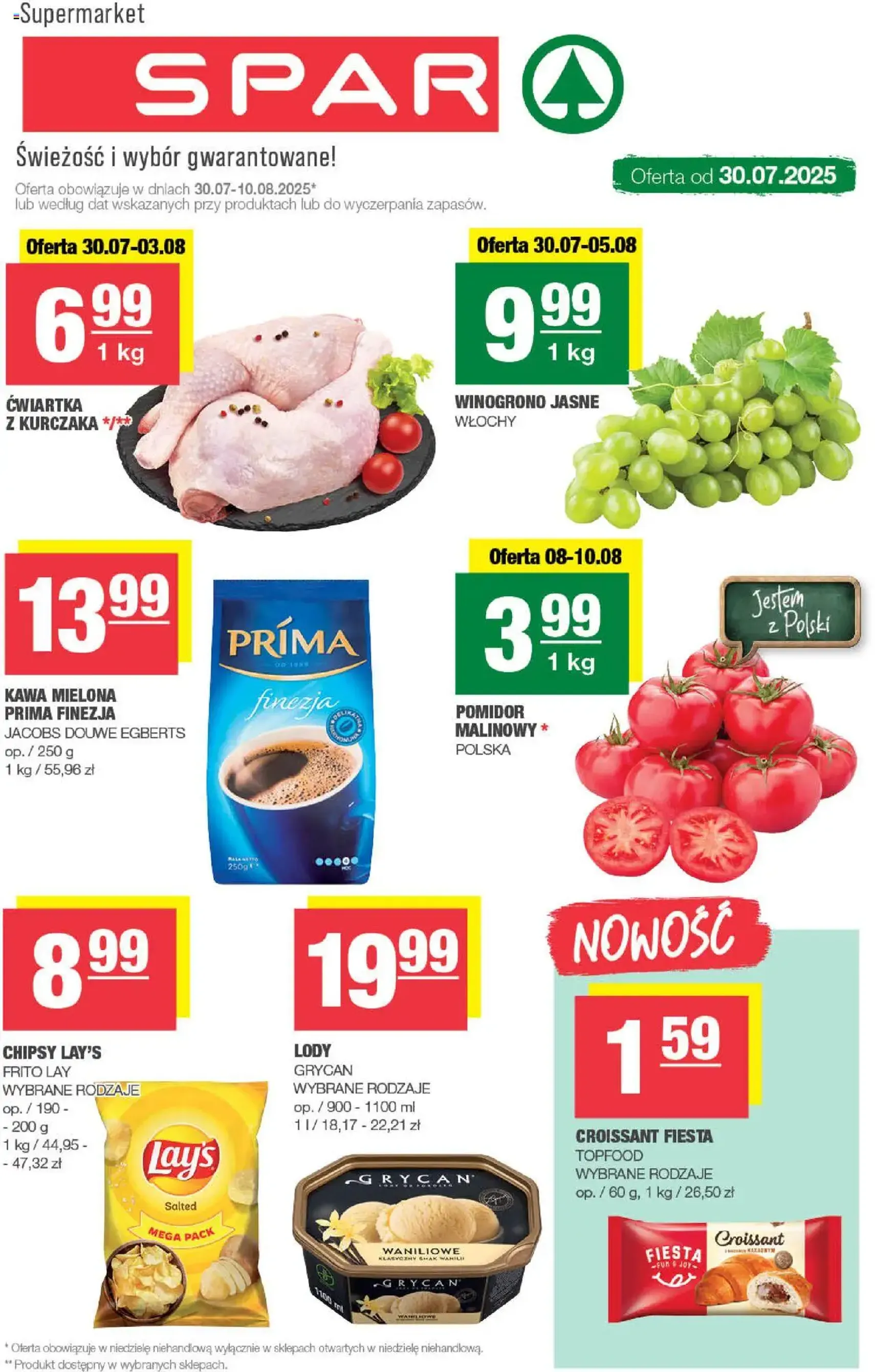Spar Gazetka - ważny gazetka od 30.07.2025 strona 1 z 8
