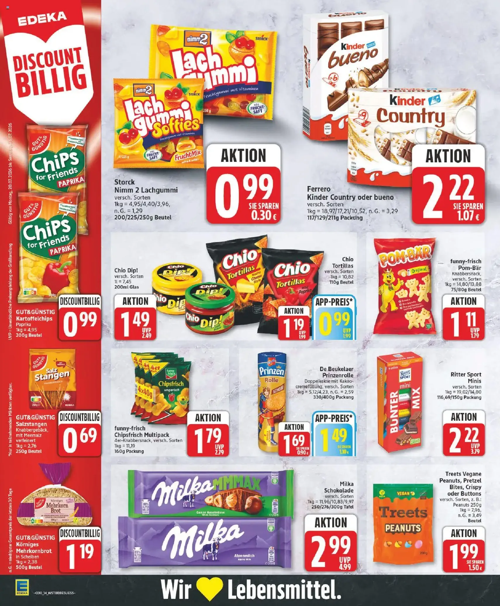 Edeka Prospekt - Gültiger Prospekt ab 20.07.2026, Seite 14 von insgesamt 28