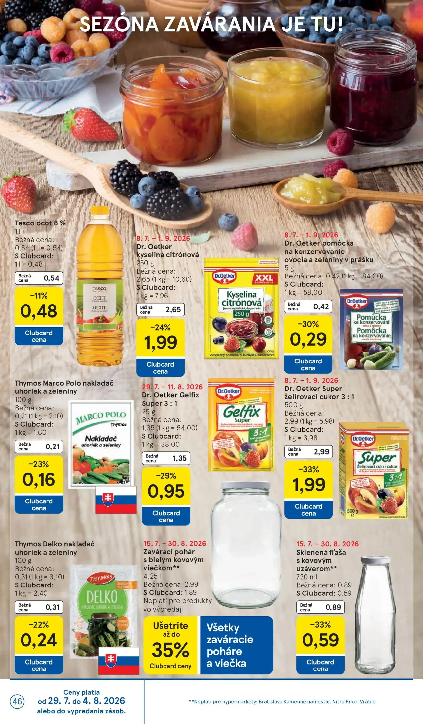 Tesco Hypermarket - leták - platný leták od 29.07.2026 strana 46 z 53