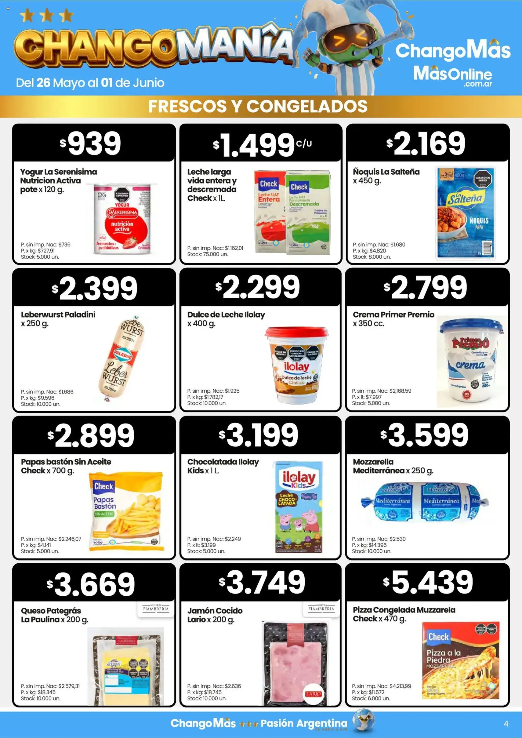 Changomas ofertas - folleto válido desde 26/05/2026 página 4 de 16