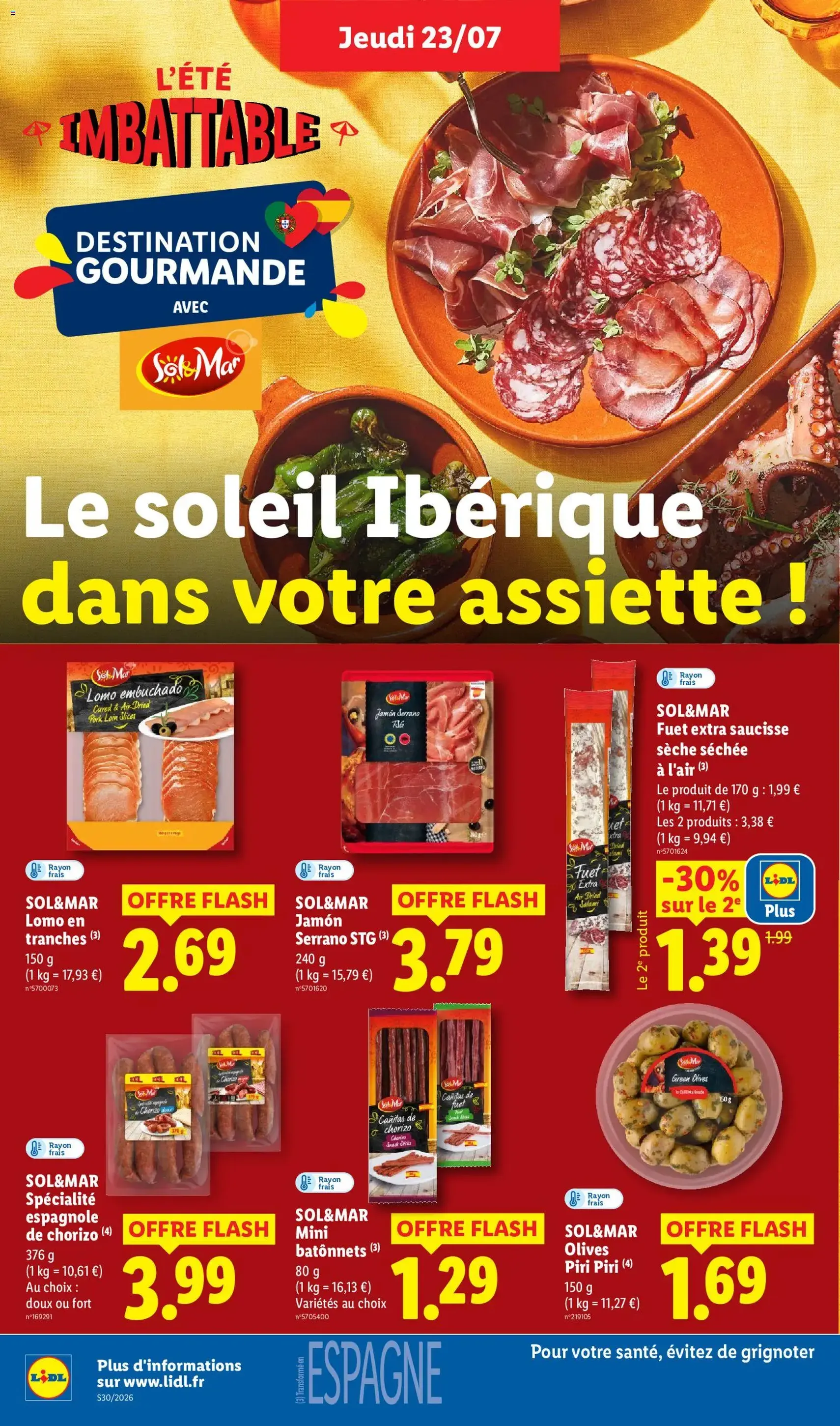 LIDL catalogue - brochure valable à partir du 23/07/2026, page 22 sur 64