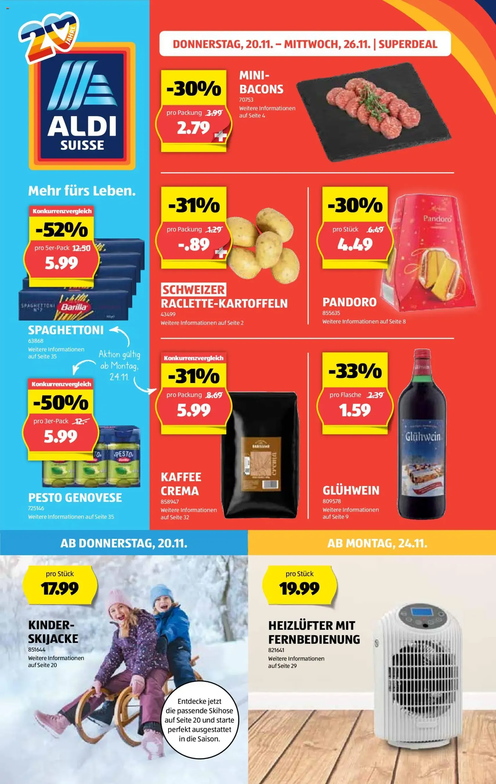 Aldi - Black Friday - Gültiger Prospekt ab 20.11.2025, Seite 1 von insgesamt 40