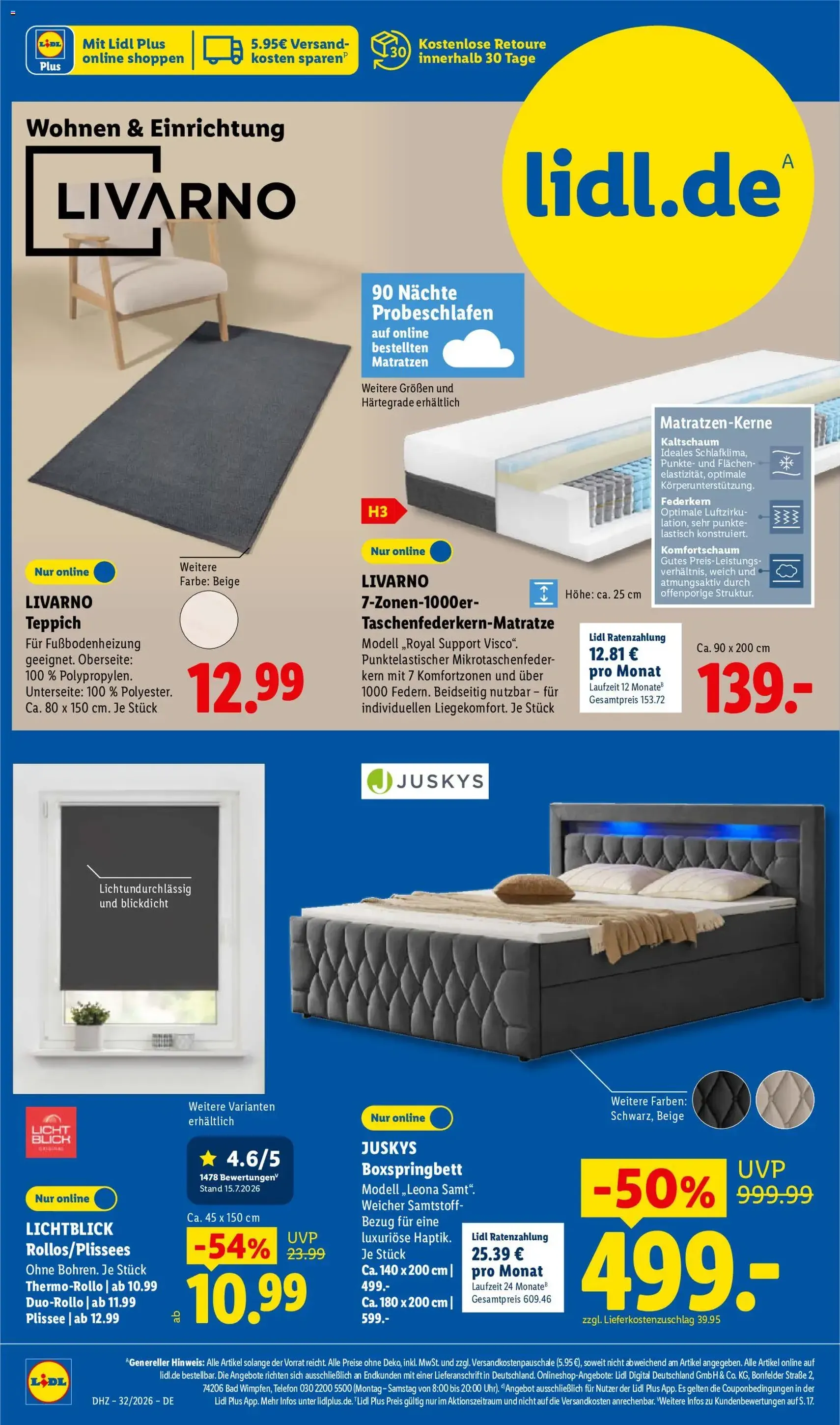 Lidl Prospekt - Gültiger Prospekt ab 03.08.2026, Seite 8 von insgesamt 69