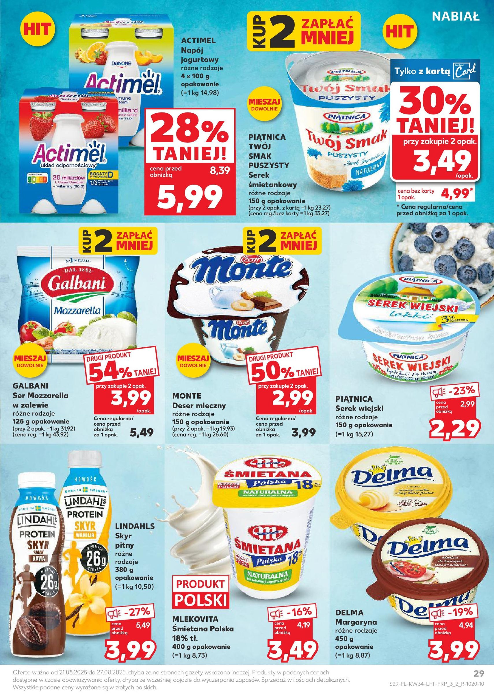 Kaufland gazetka - ważny gazetka od 21.08.2025 strona 29 z 54 Kaufland gazetka - ważny gazetka od 21.08.2025 strona 29 z 54
