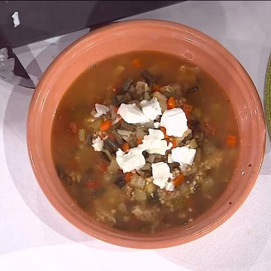Anteprima ricetta Minestrone sardo della longevità