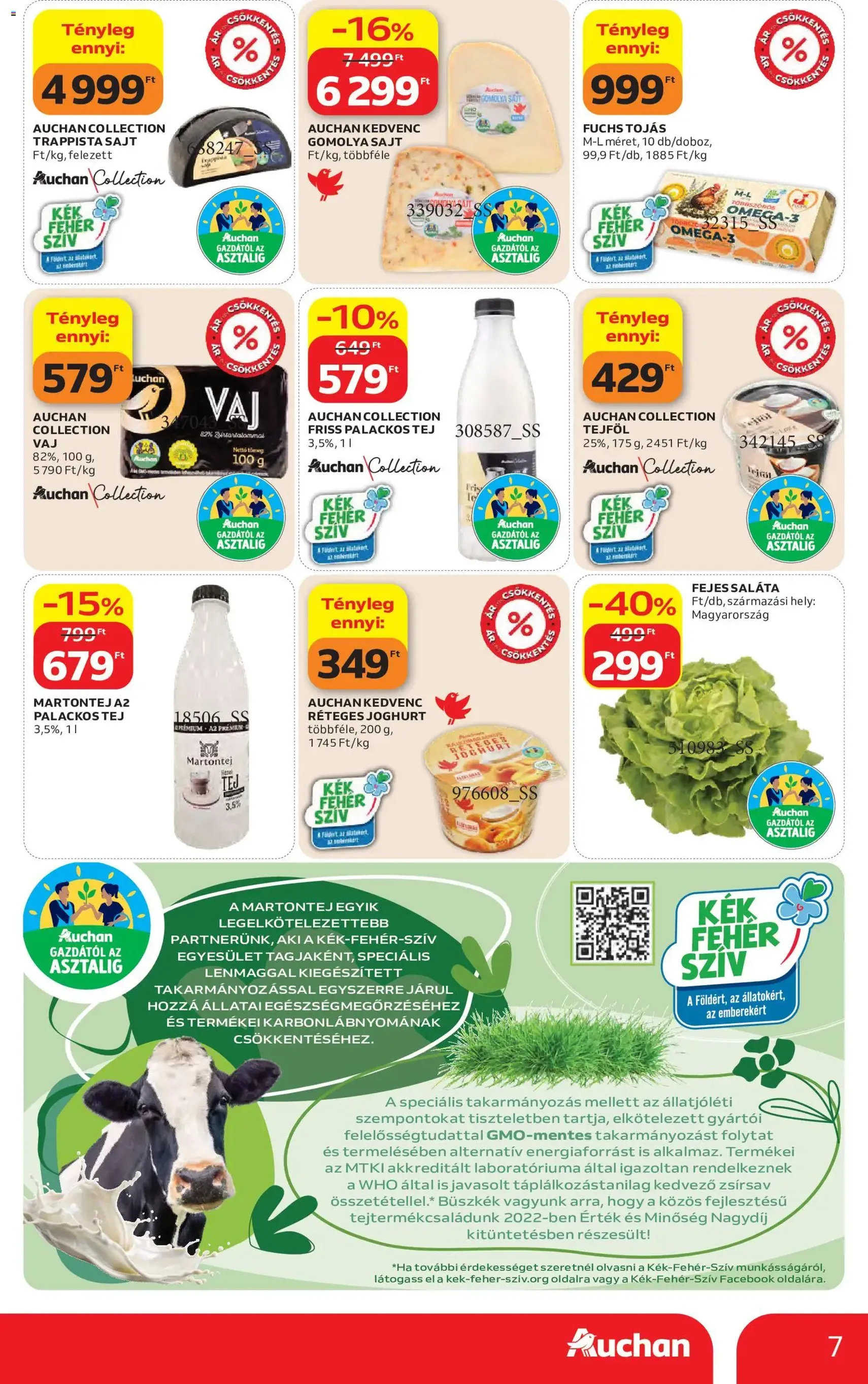 Auchan akciós újság - 2026.06.04. érvényes szórólap 7 oldal 57 oldalból