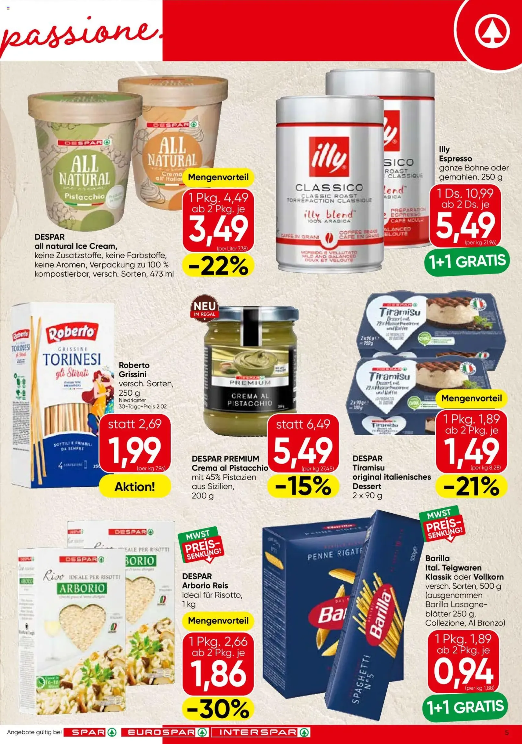 Spar - Flugblatt - Gültiger Prospekt ab 10.09.2026, Seite 5 von insgesamt 24