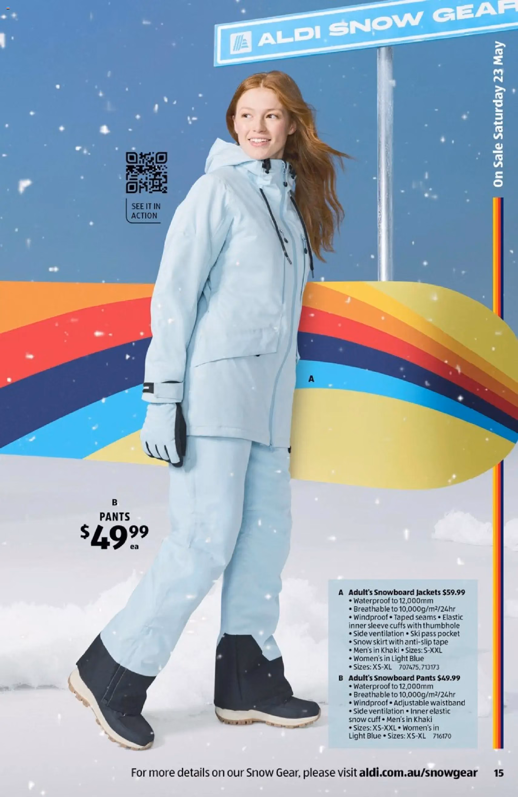 Aldi Snow Gear - valid flyer from 20/05/2026, page 15 of 40