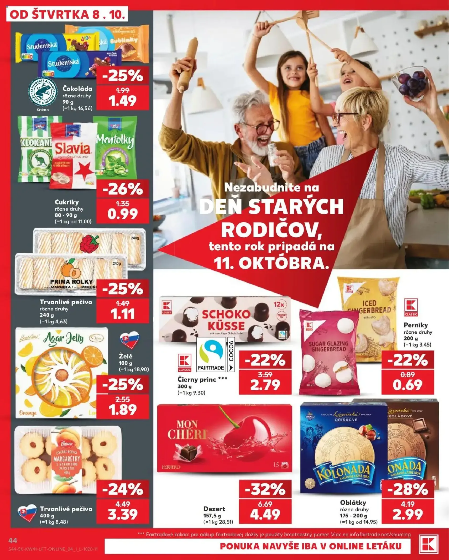 Kaufland leták - platný leták od 08.10.2026 strana 44 z 86