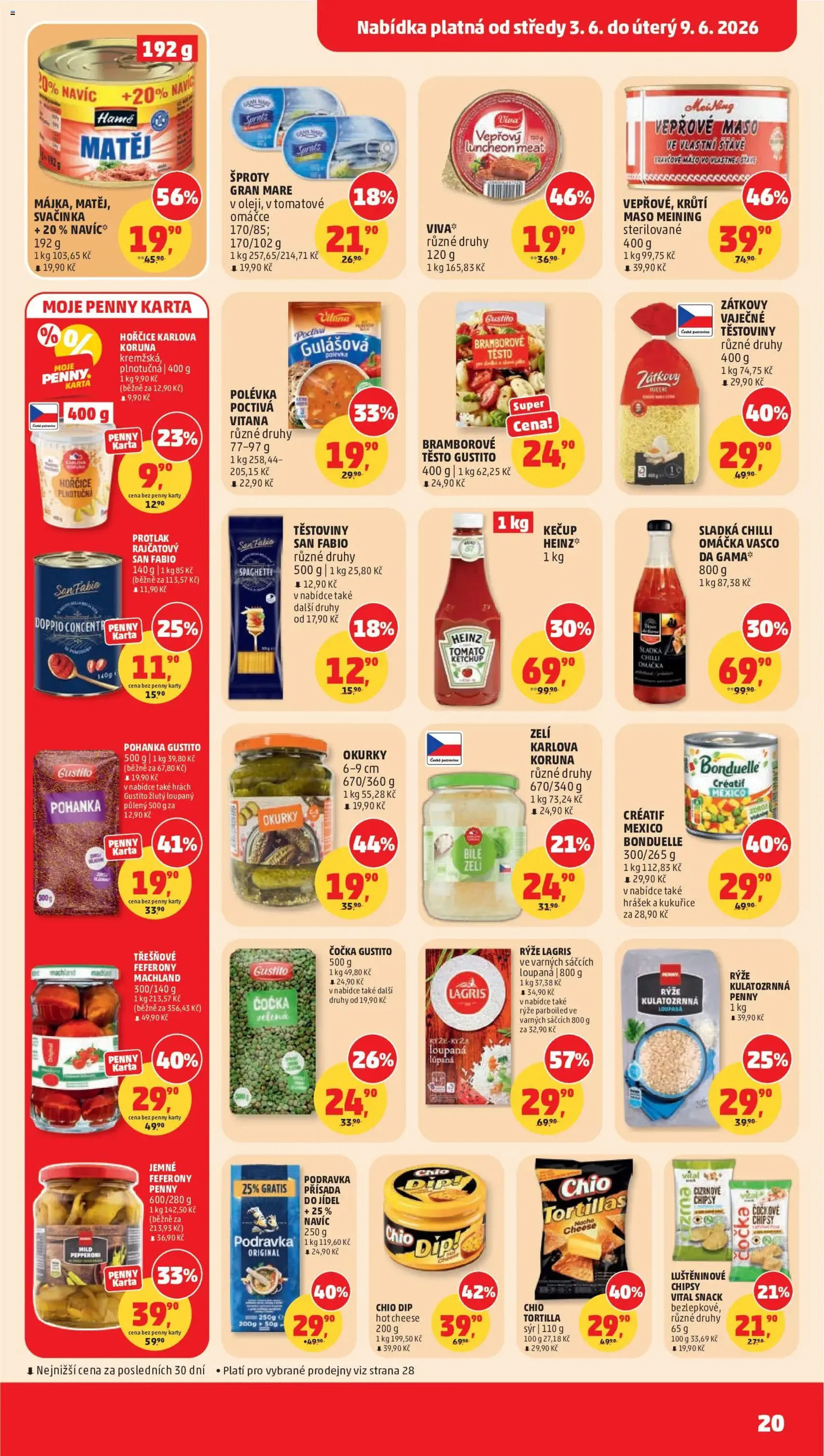 Penny Market leták - platný leták od 03.06.2026 strana 20 z 30