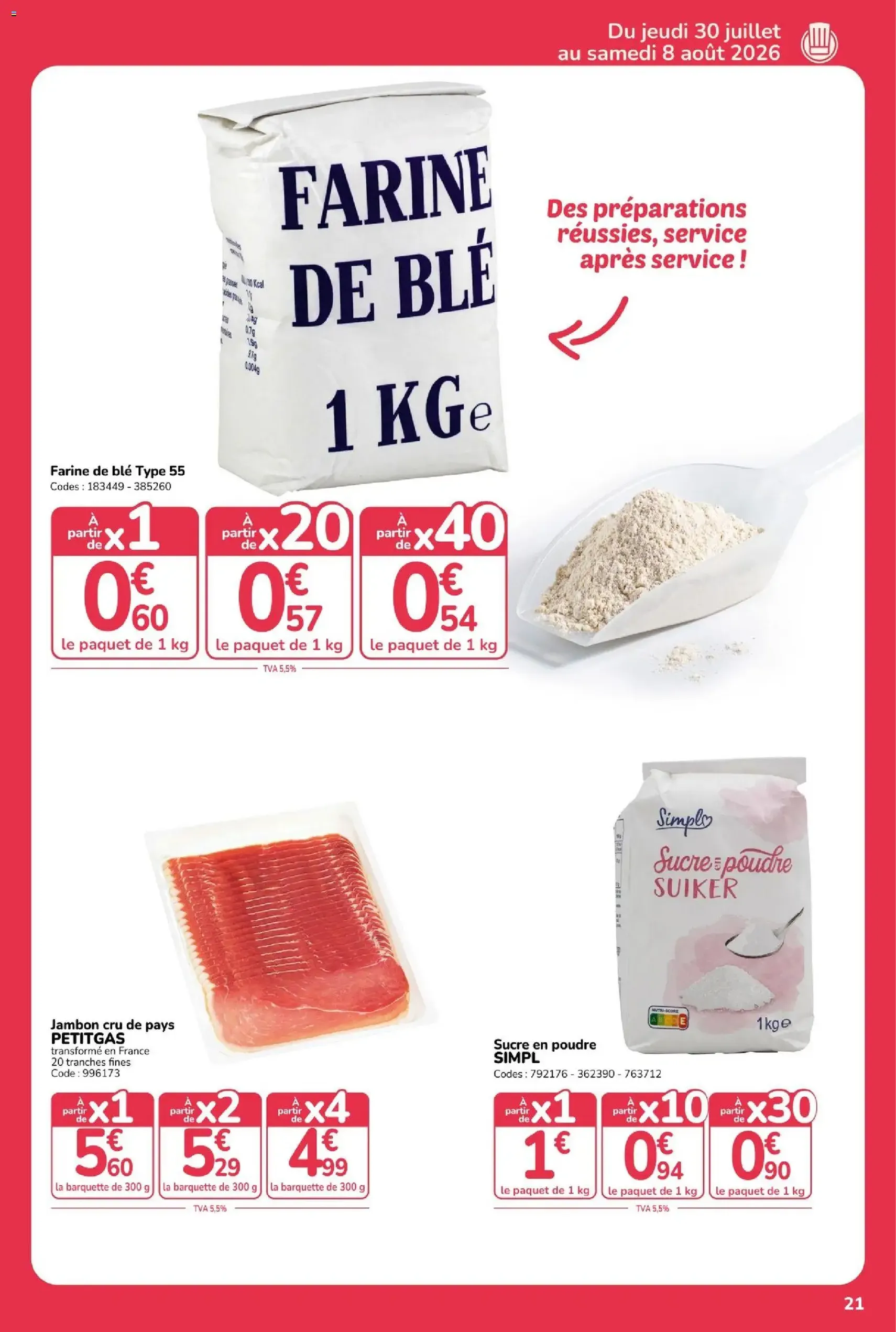 Promocash catalogue - brochure valable à partir du 30/07/2026, page 21 sur 24