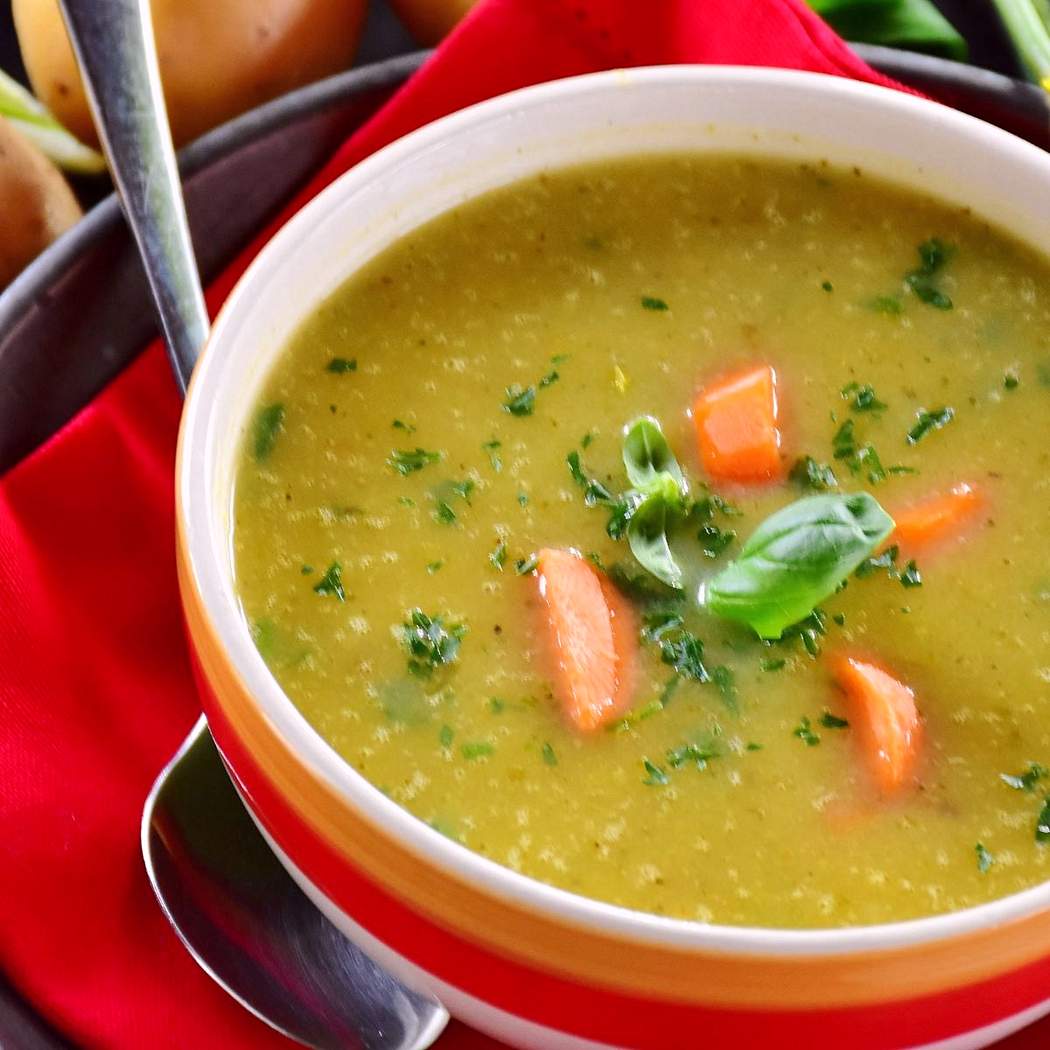 Zuppa di carote e broccoli