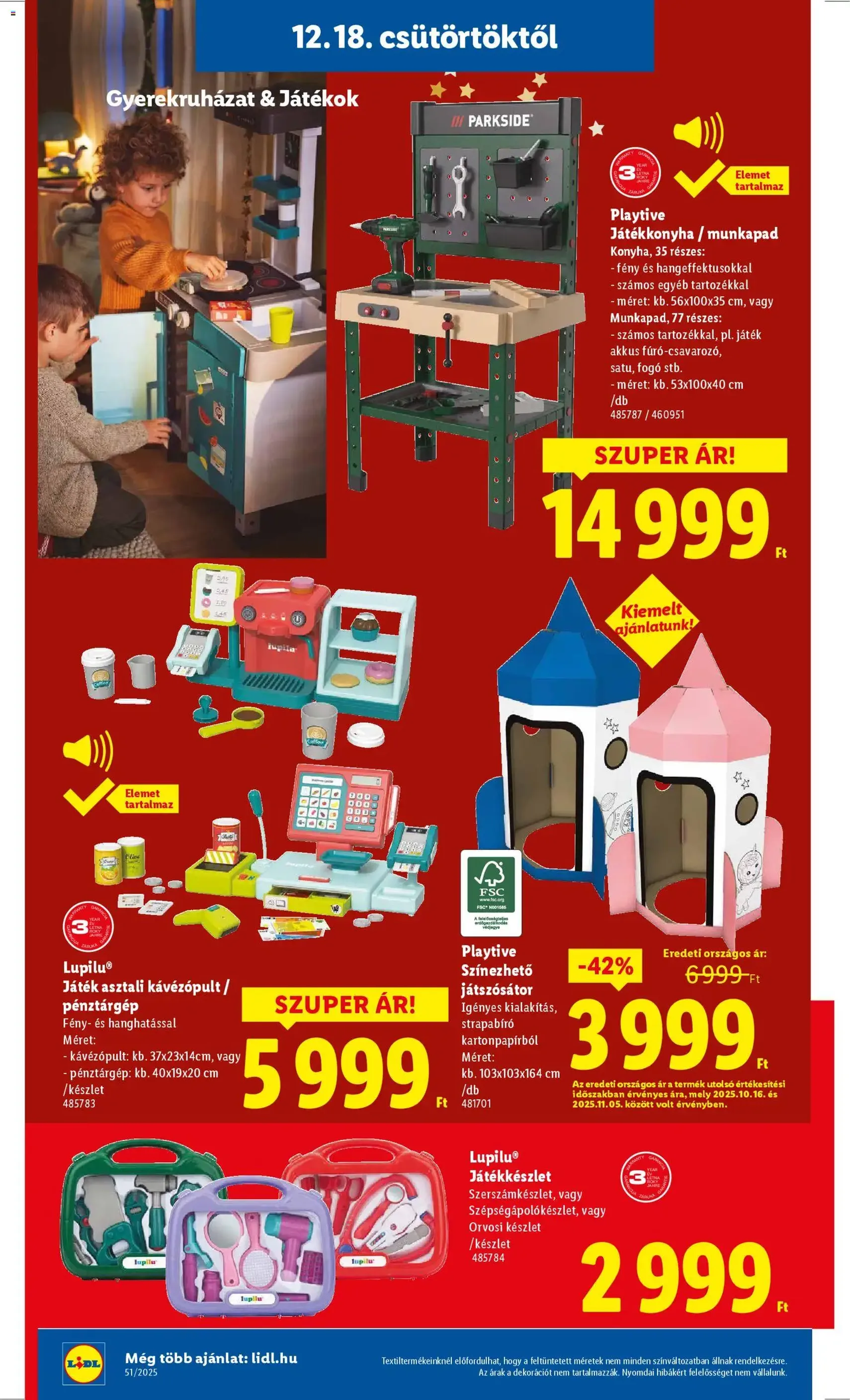 Lidl Akciós újság - 2025.12.18. érvényes szórólap 34 oldal 52 oldalból