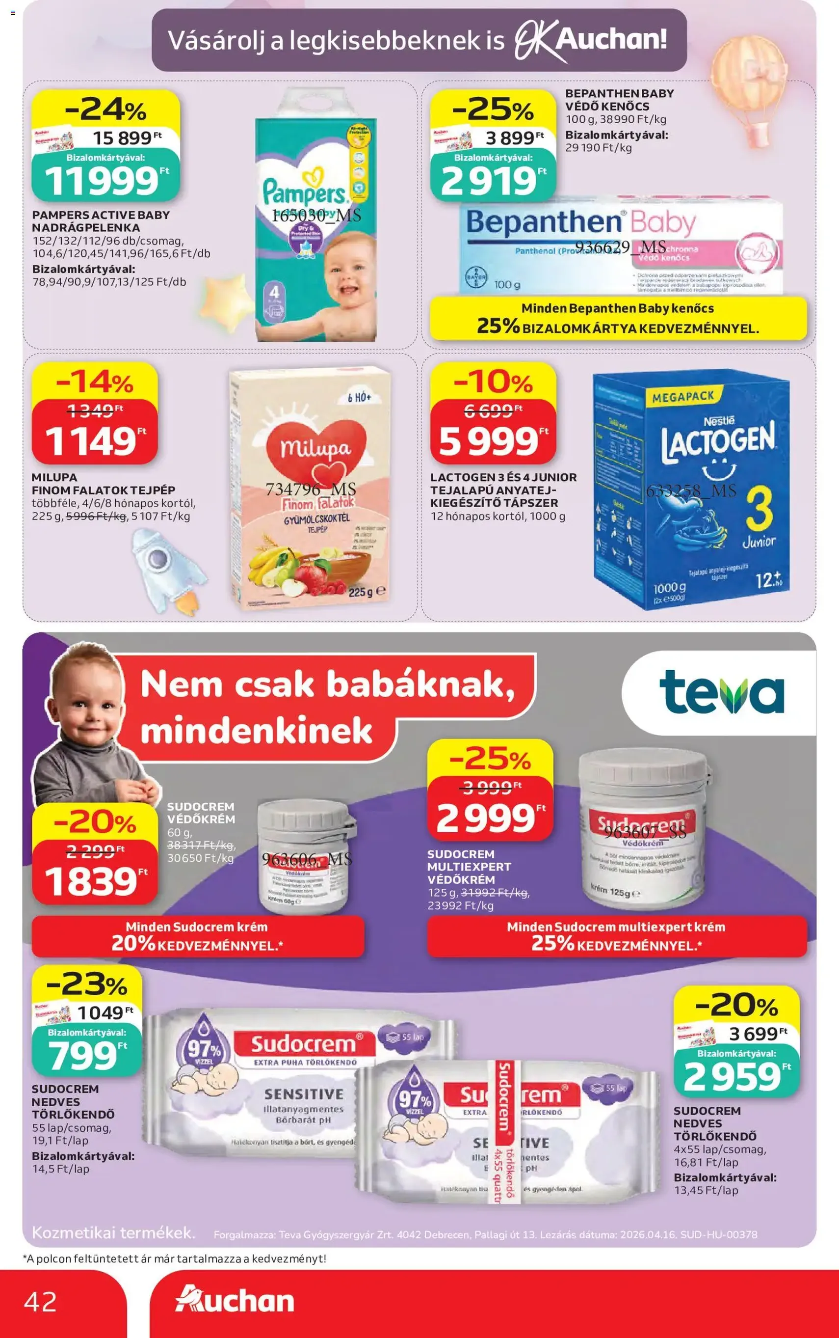 Auchan akciós újság - 2026.06.04. érvényes szórólap 42 oldal 57 oldalból