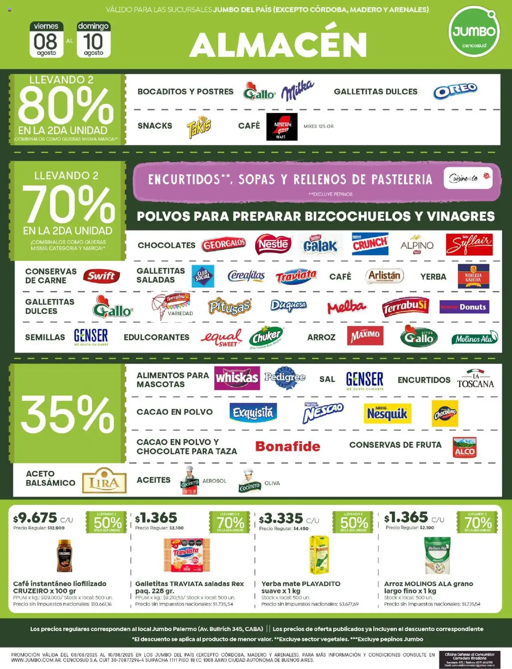 Jumbo ofertas - folleto válido desde 08/08/2025 página 2 de 7 Jumbo ofertas - folleto válido desde 08/08/2025 página 2 de 7
