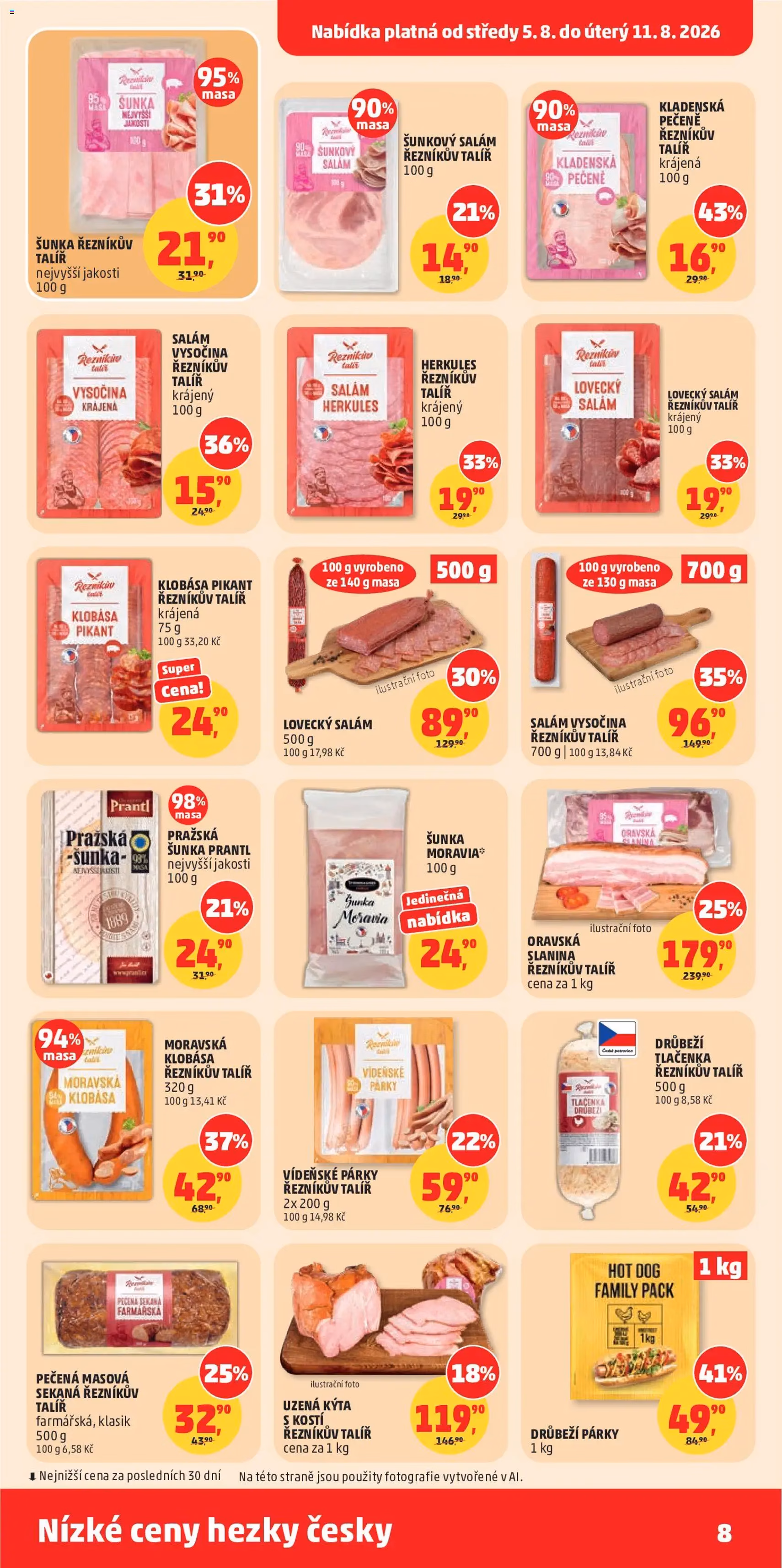 Penny Market leták - platný leták od 05.08.2026 strana 8 z 34