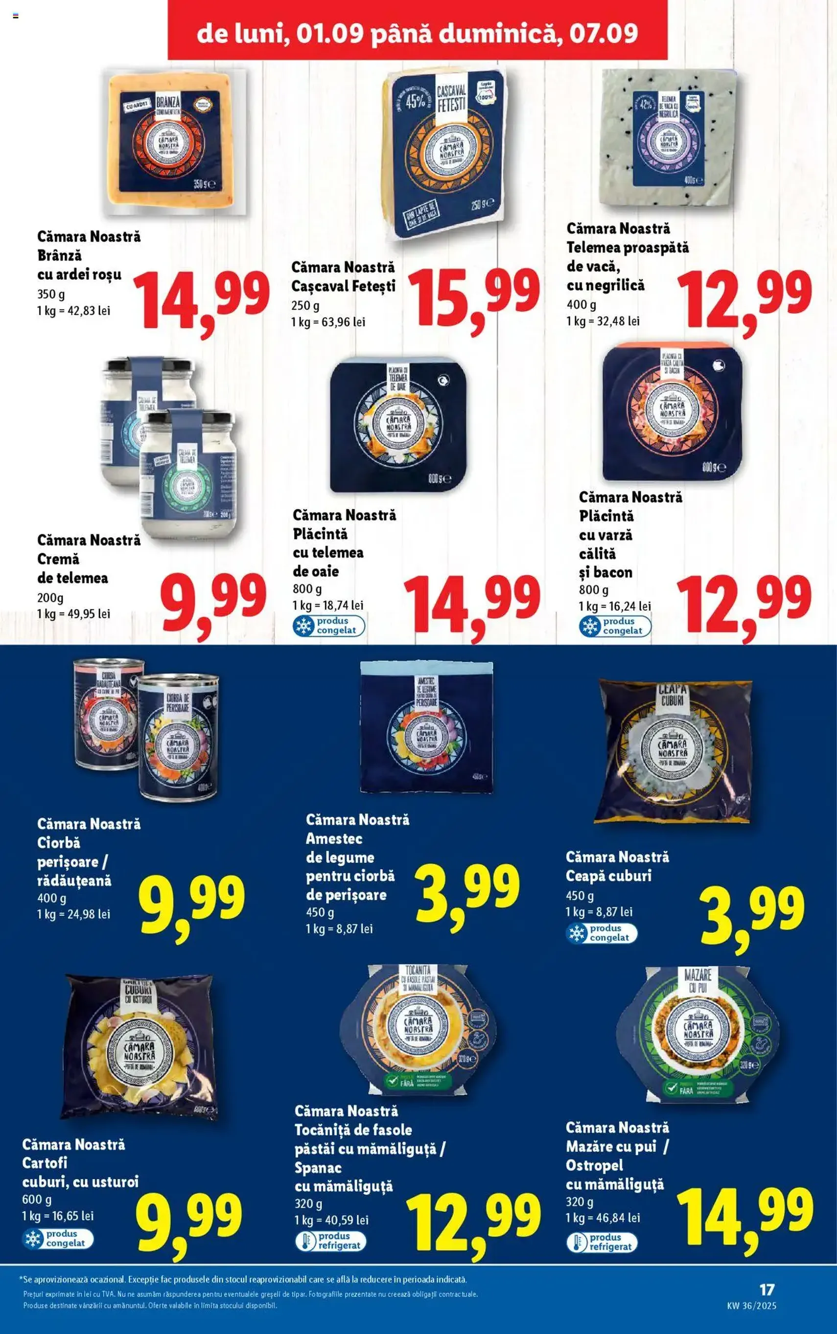 Catalog Lidl - cataloage valabile începând cu 01.09.2025 pagina 17 din 76 Catalog Lidl - cataloage valabile începând cu 01.09.2025 pagina 17 din 76