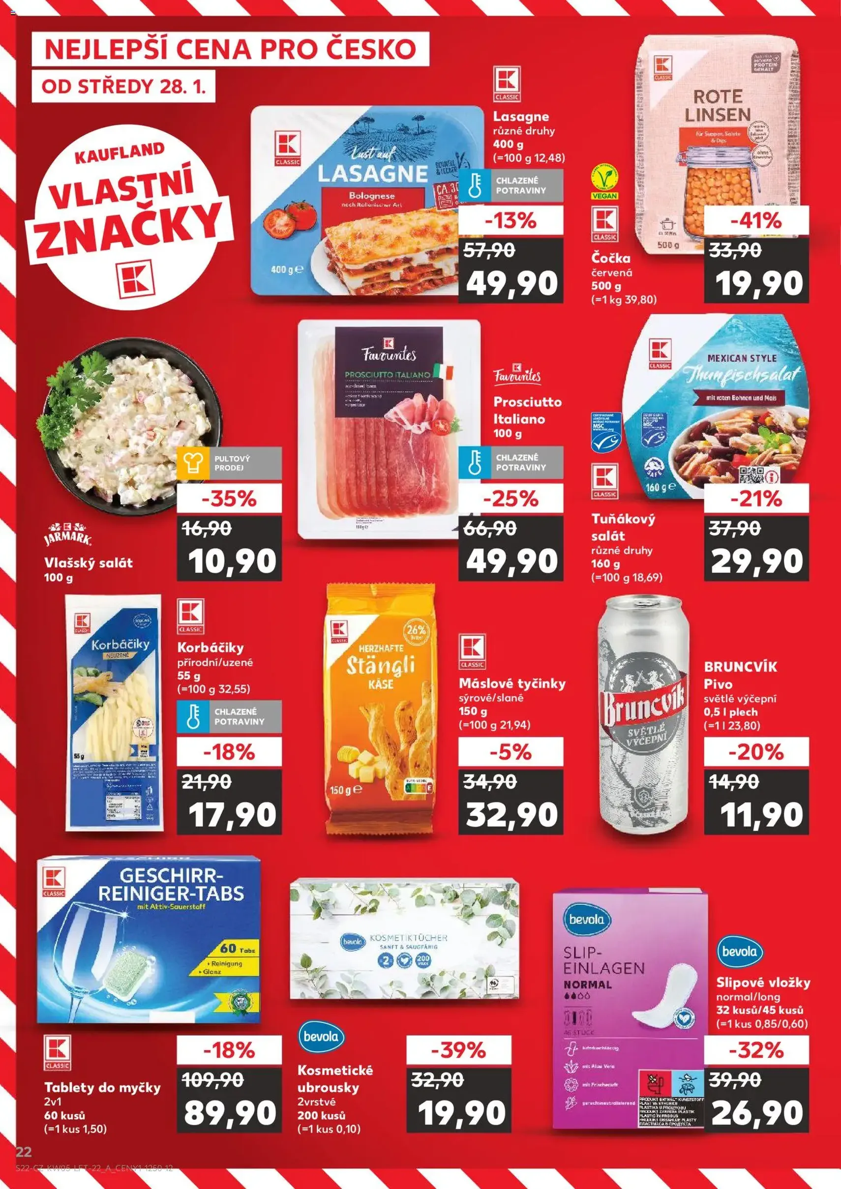 Kaufland leták - platný leták od 28.01.2026 strana 22 z 60
