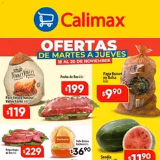 Vista previa del folleto Calimax folleto válido desde 18/11/2025