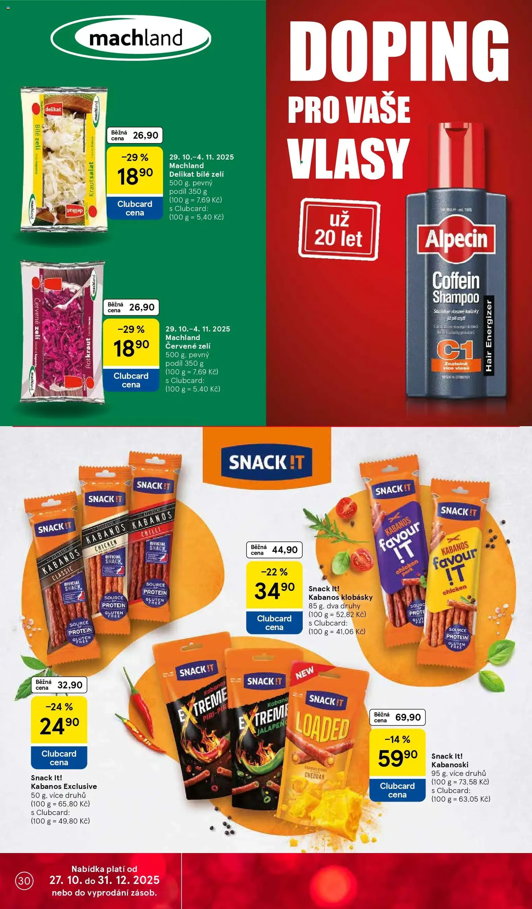 Tesco leták - Hypermarket - platný leták od 29.10.2025 strana 30 z 31 Tesco leták - Hypermarket - platný leták od 29.10.2025 strana 30 z 31