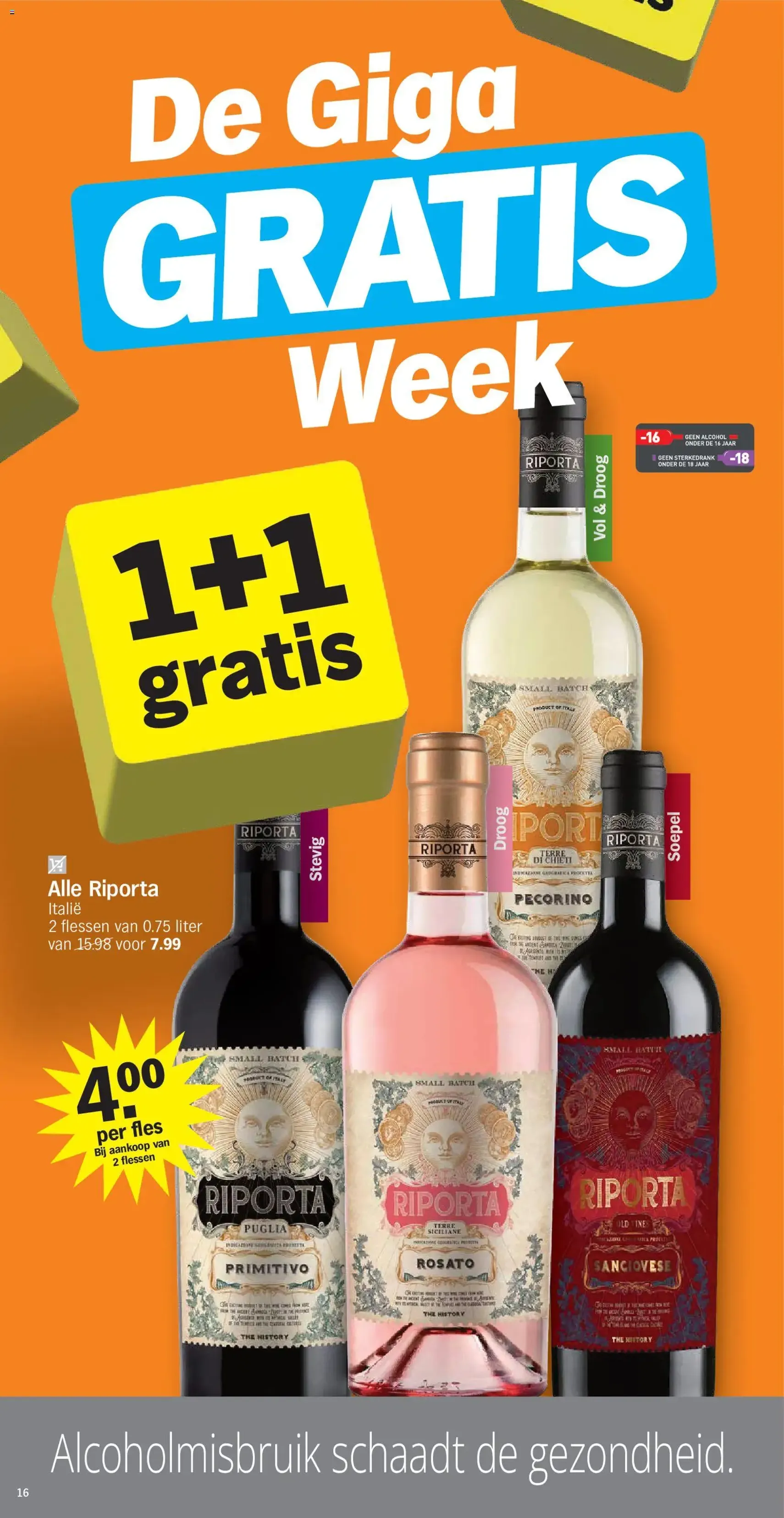 Albert Heijn Folder week / de la semaine 21 - geldige folder vanaf 18/05/2026 pagina 16 van 34