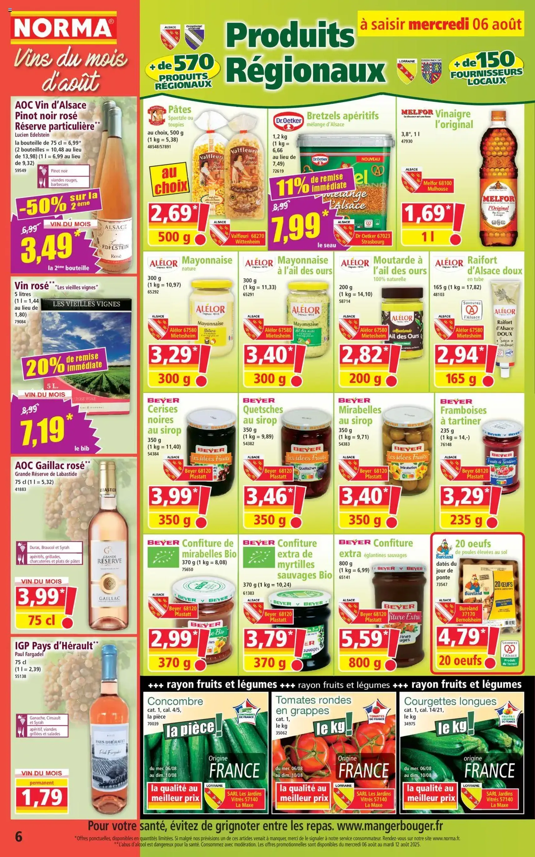 Norma catalogue - brochure valable à partir du 06/08/2025, page 6 sur 12 Norma catalogue - brochure valable à partir du 06/08/2025, page 6 sur 12