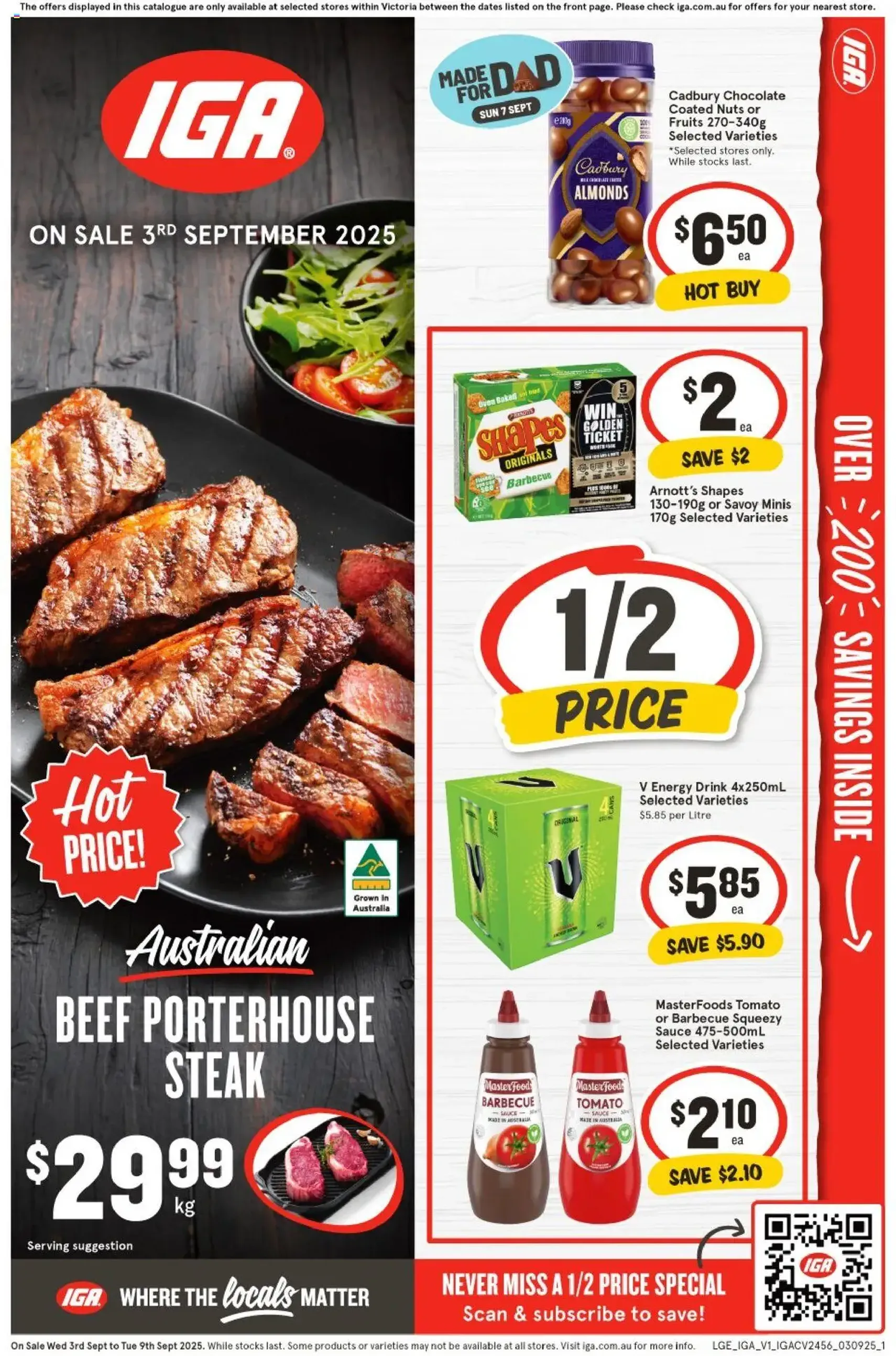 IGA Catalogue VIC - valid flyer from 03/09/2025, page 1 of 32 IGA Catalogue VIC - valid flyer from 03/09/2025, page 1 of 32