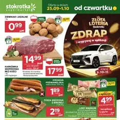 Stokrotka Gazetka - podgląd gazetki ważnej od 25.09.2025