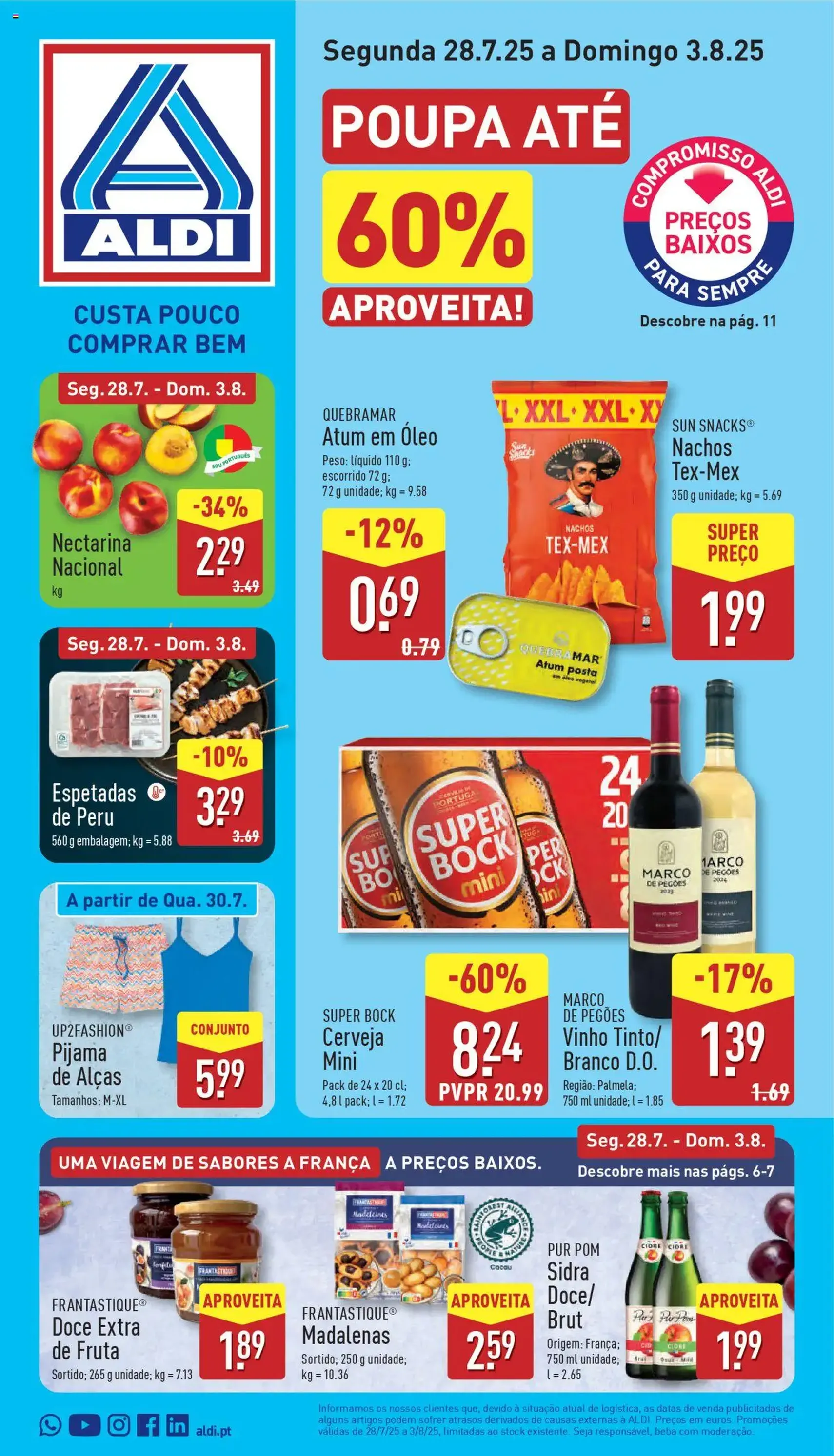Aldi folheto - folheto válido a partir de 28/07/2025 página 1 de 32