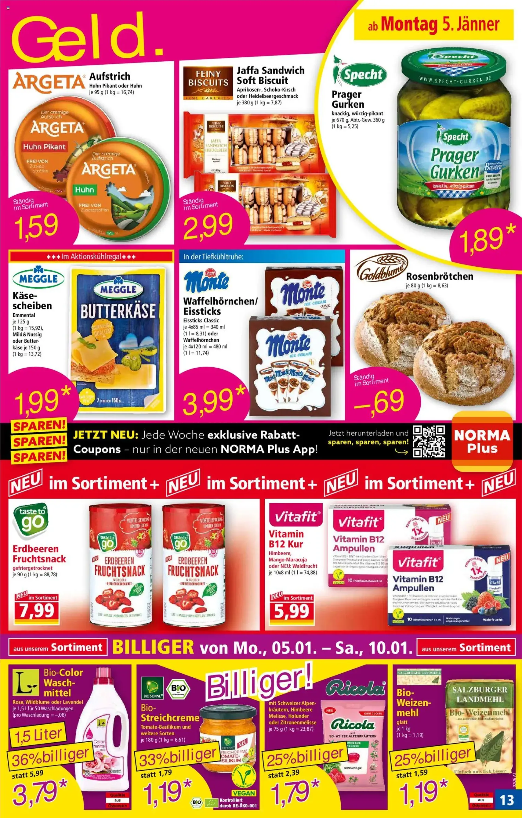 Norma Flugblatt - Gültiger Prospekt ab 05.01.2025, Seite 13 von insgesamt 20