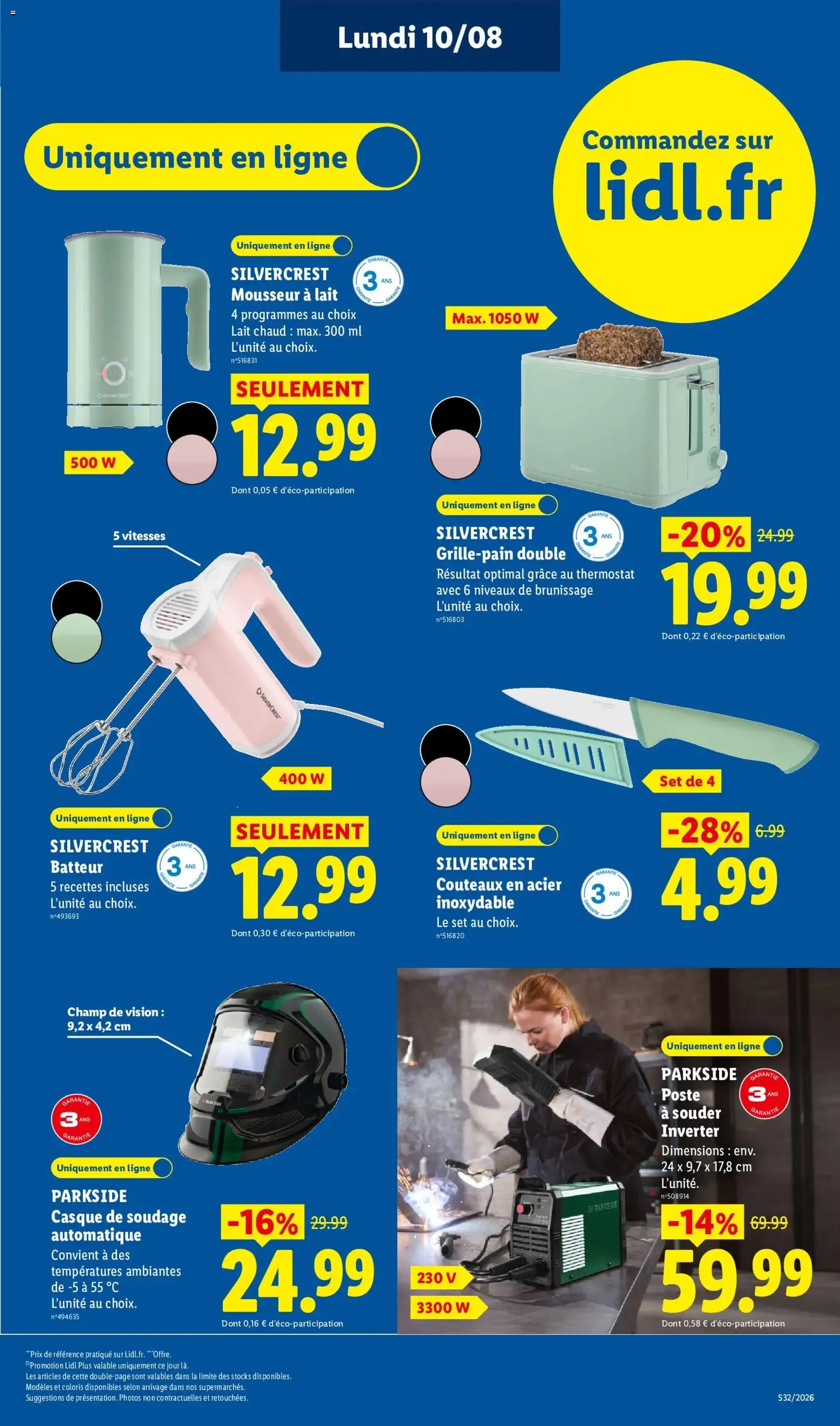 LIDL catalogue - brochure valable à partir du 06/08/2026, page 57 sur 61