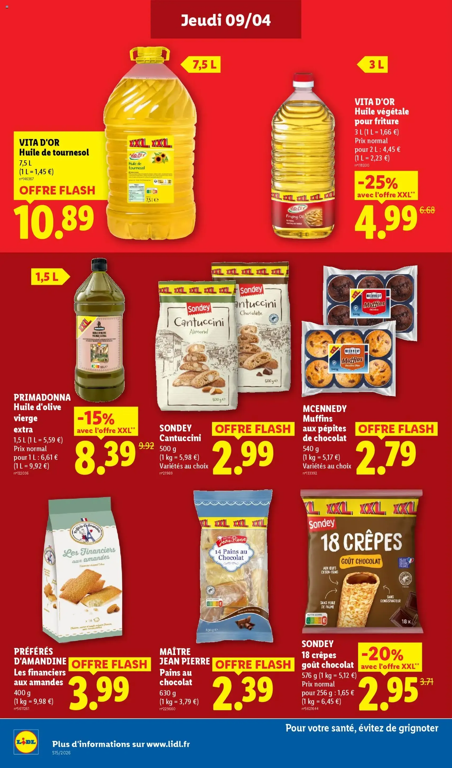 LIDL catalogue semaine 15 - brochure valable à partir du 09/04/2026, page 18 sur 75