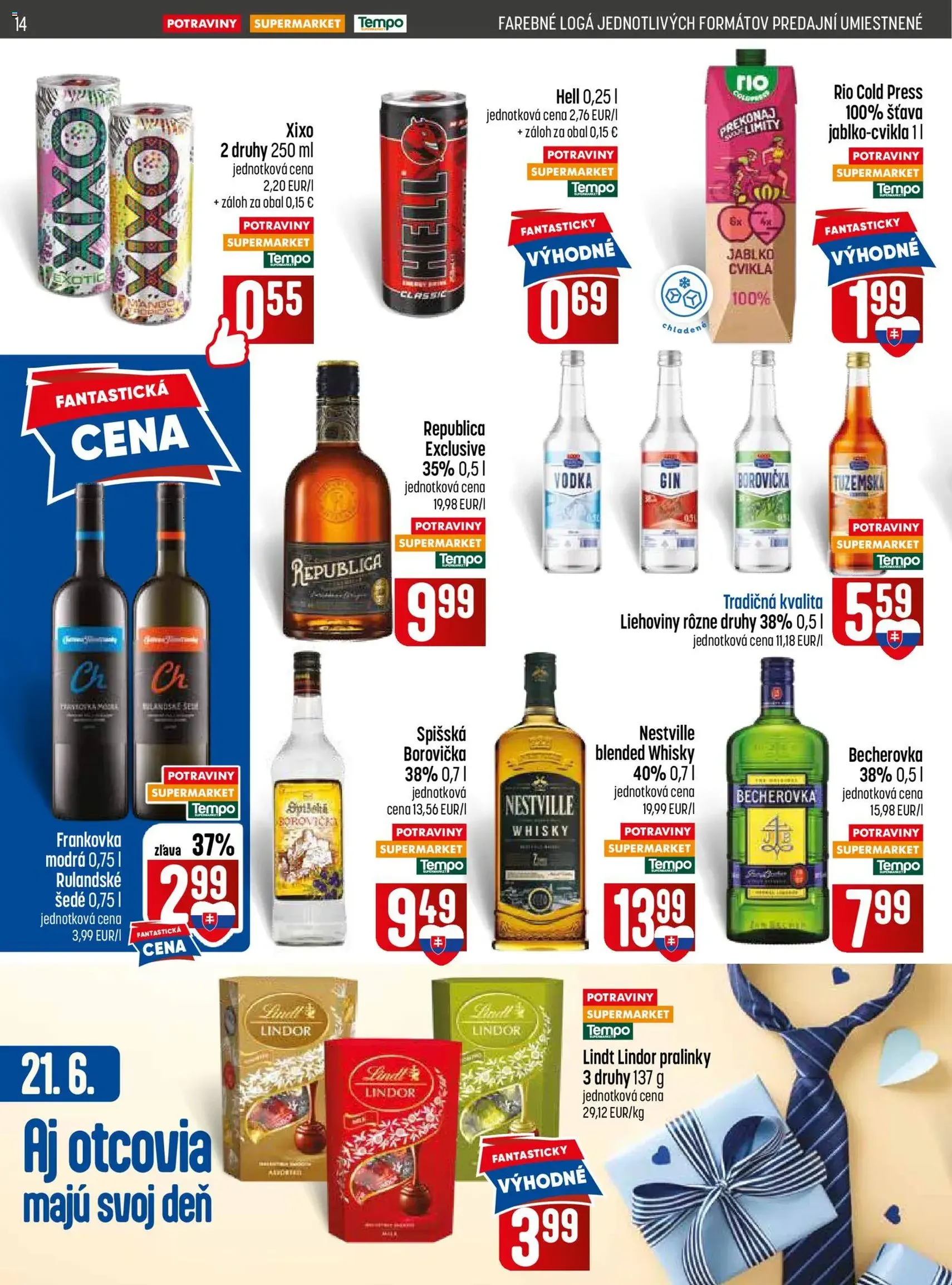 COOP Jednota leták - platný leták od 18.06.2026 strana 14 z 32